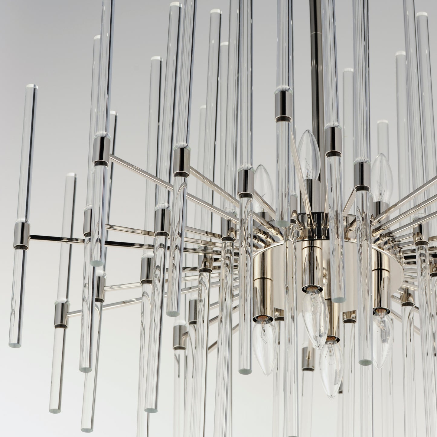 Divine 29" Chandelier Polished Nickel by Maxim Lighting