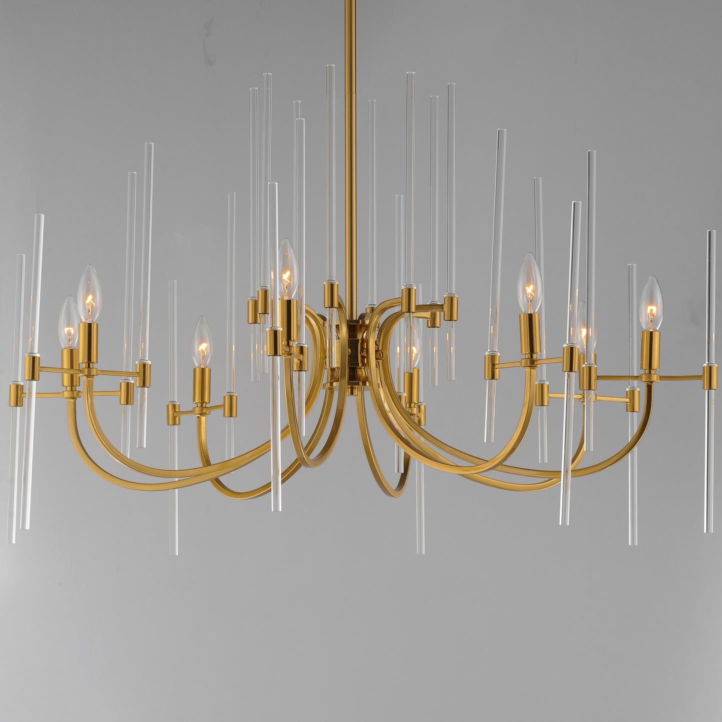 Divine 8-Light Chandelier Heritage by Maxim Lighting
