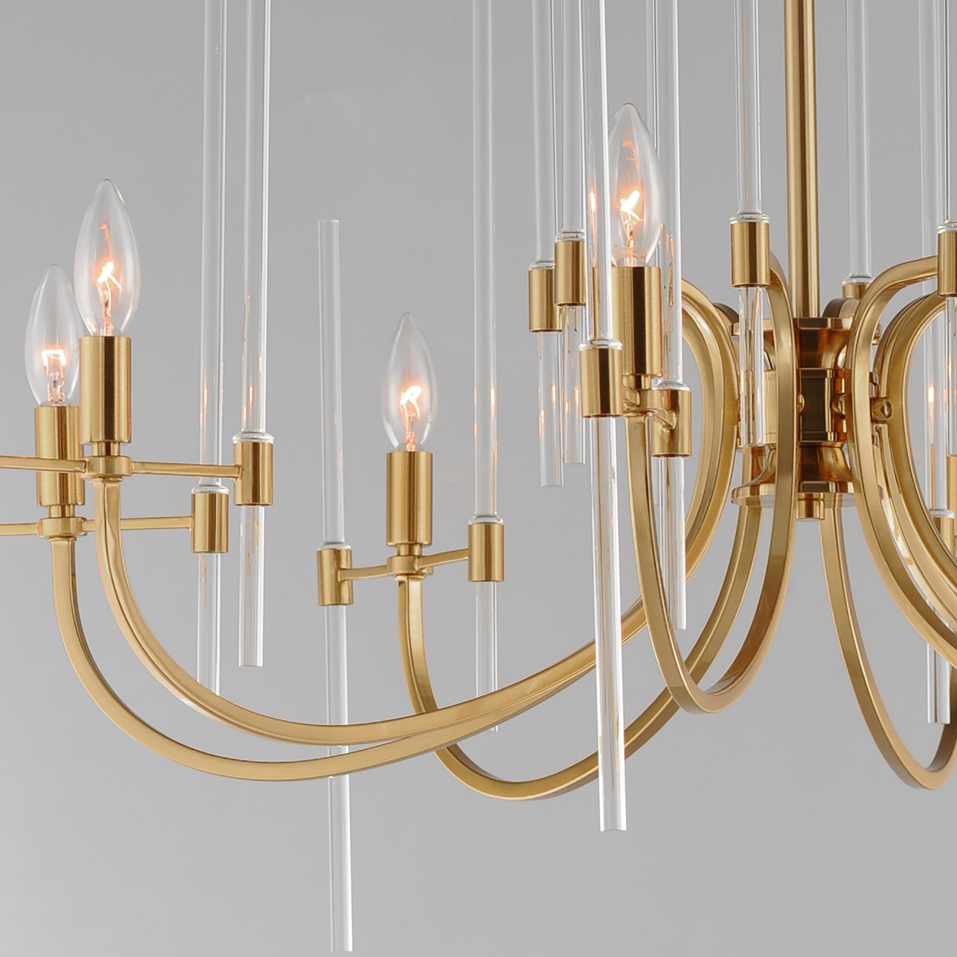 Divine 8-Light Chandelier Heritage by Maxim Lighting