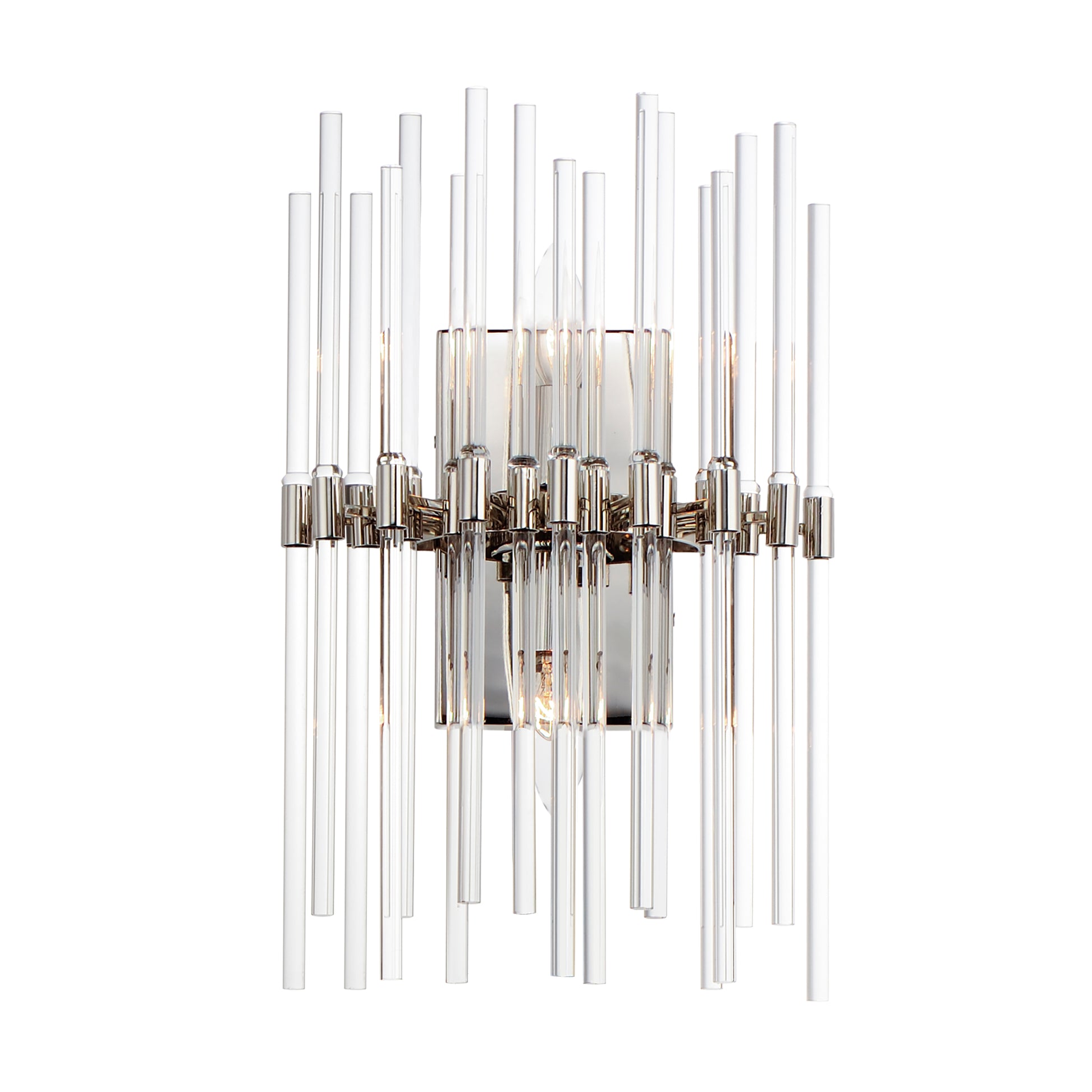 Divine 2-Light Wall Sconce Polished Nickel by Maxim Lighting