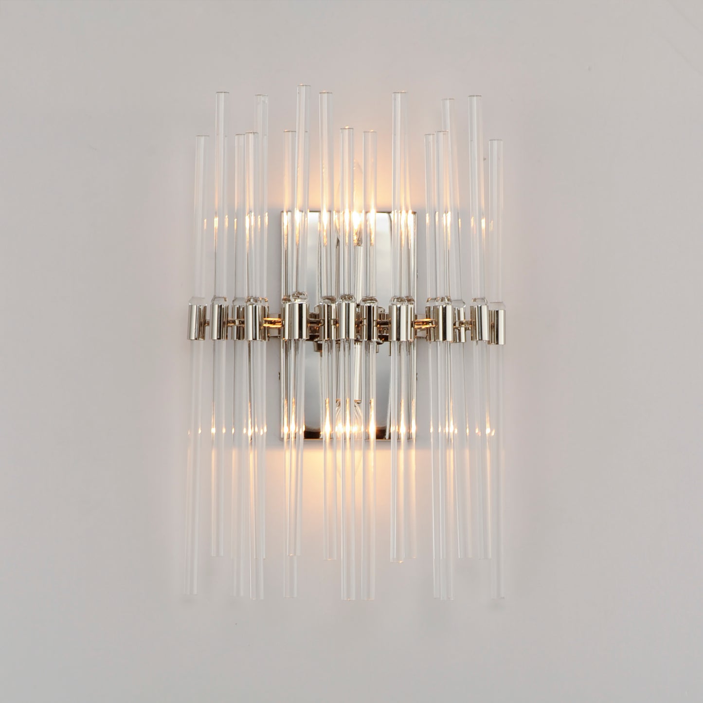 Divine 2-Light Wall Sconce Polished Nickel by Maxim Lighting