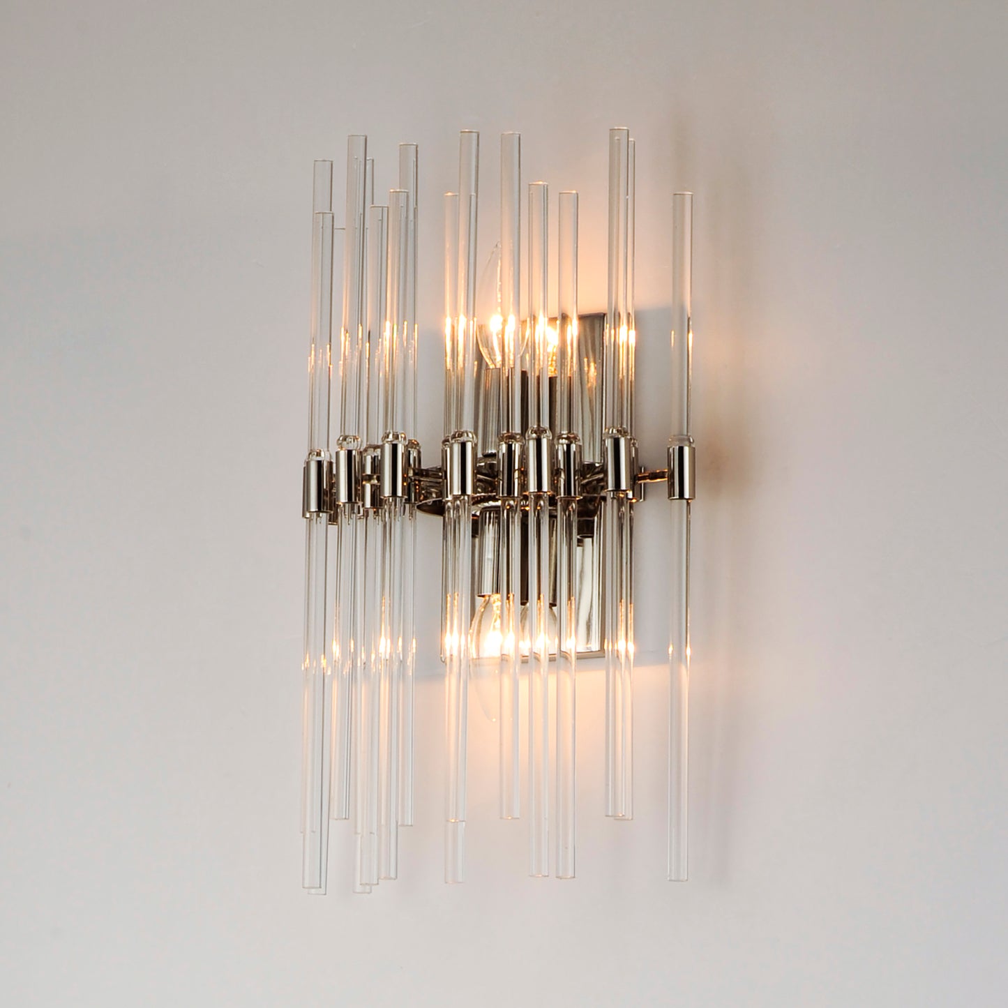 Divine 2-Light Wall Sconce Polished Nickel by Maxim Lighting