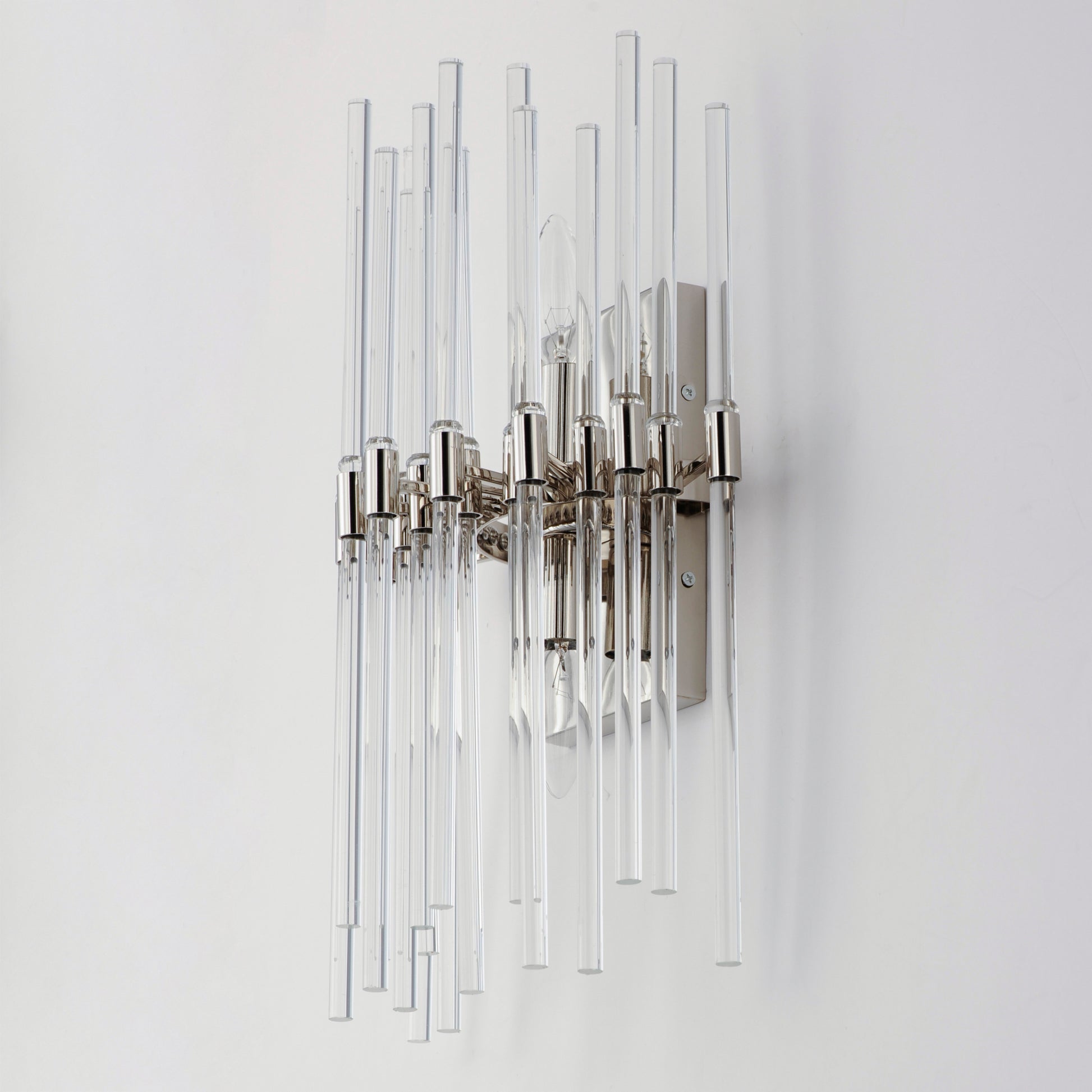 Divine 2-Light Wall Sconce Polished Nickel by Maxim Lighting