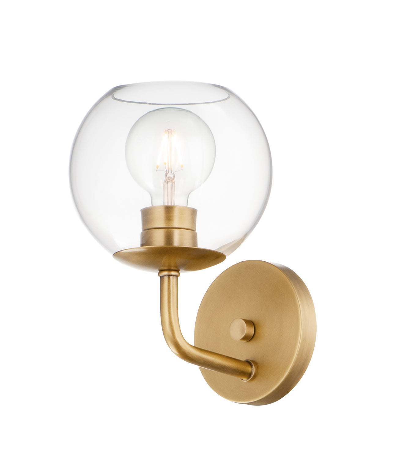 Branch Wall Sconce Natural Aged Brass by Maxim Lighting