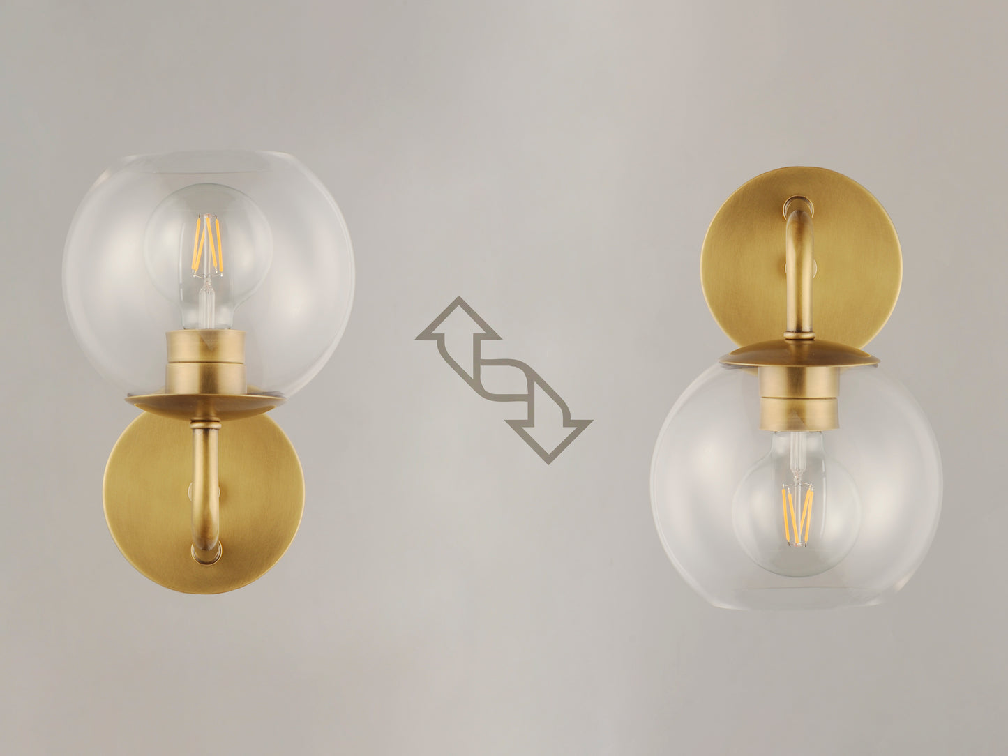 Branch Wall Sconce Natural Aged Brass by Maxim Lighting