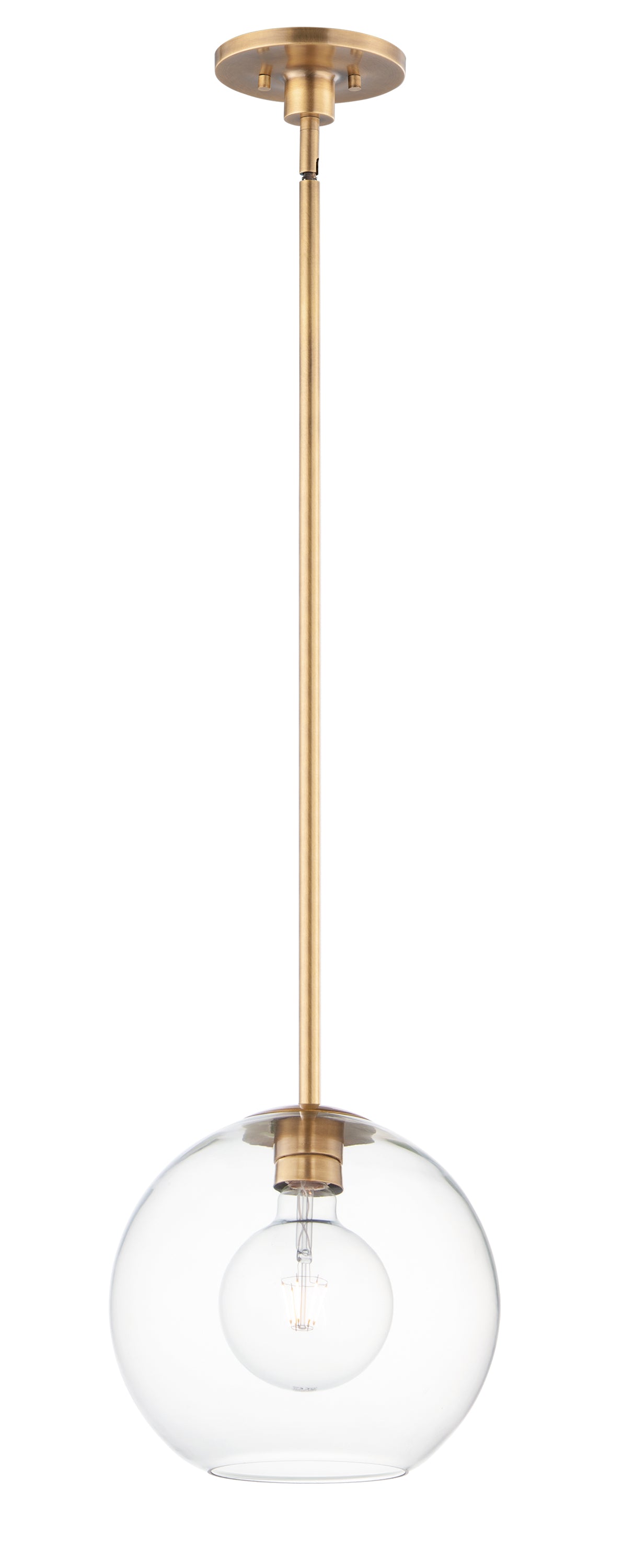 Branch Large Pendant Natural Aged Brass by Maxim Lighting