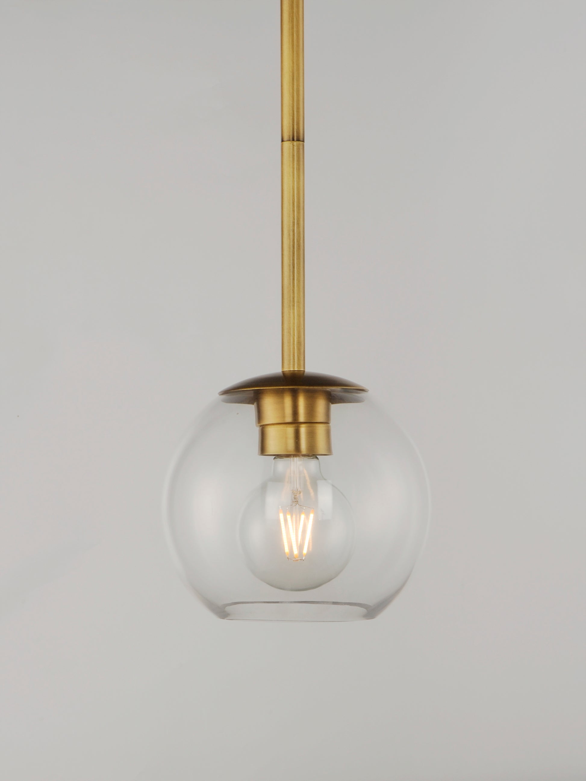 Branch Large Pendant Natural Aged Brass by Maxim Lighting