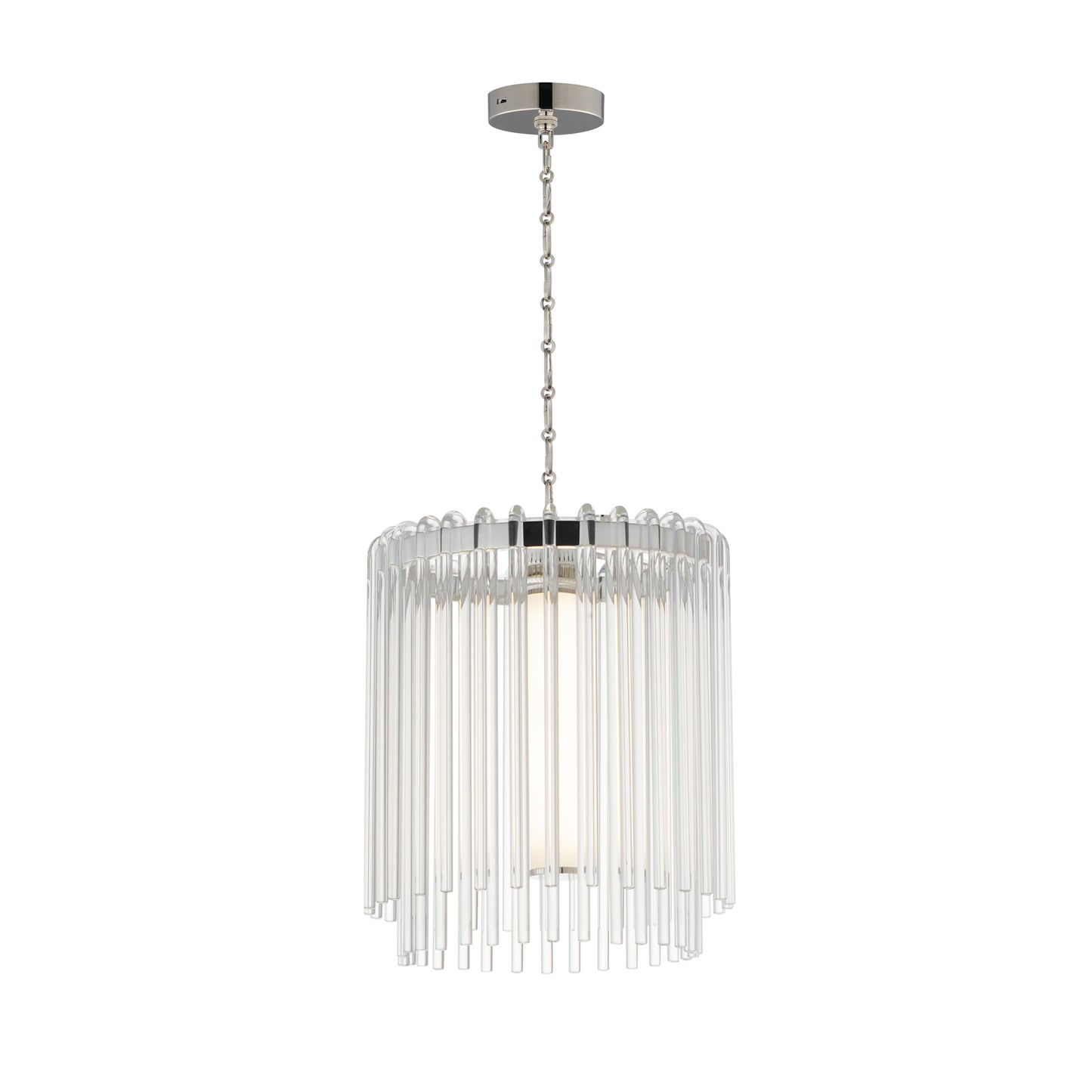Jolie 11" LED Pendant Polished Nickel by Maxim Lighting