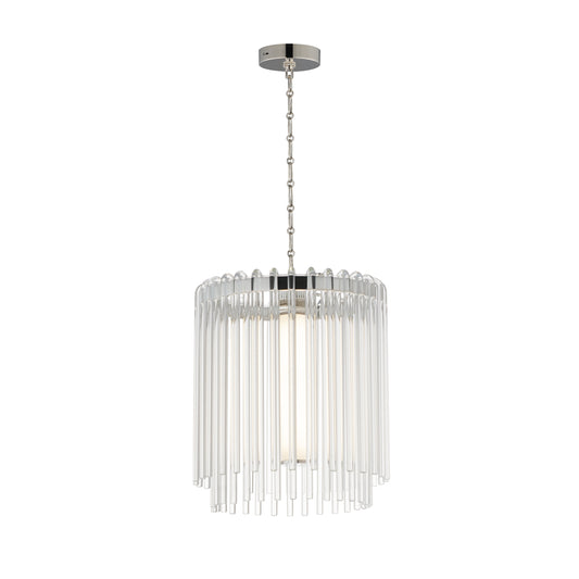 Jolie 11" LED Pendant Polished Nickel by Maxim Lighting