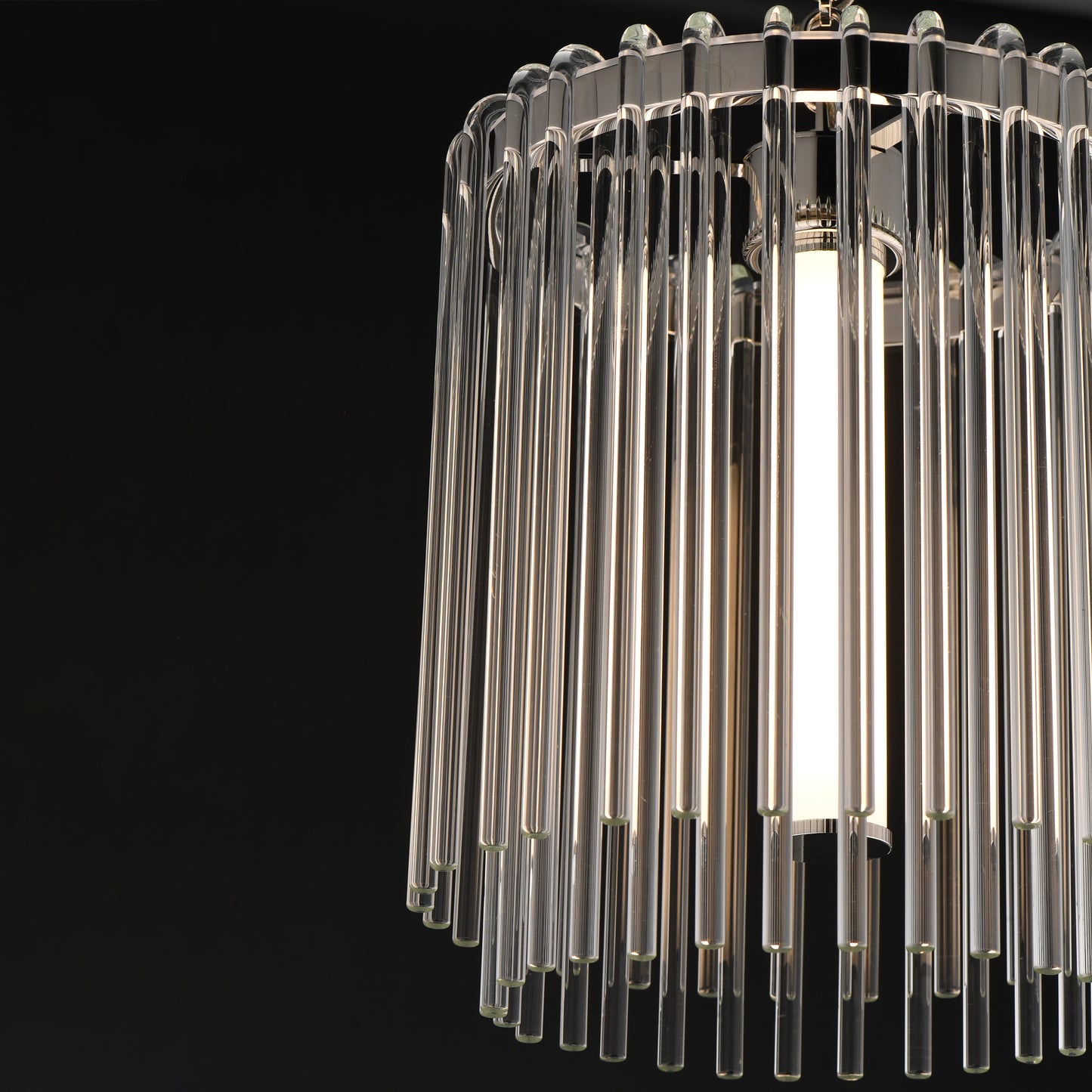 Jolie 11" LED Pendant Polished Nickel by Maxim Lighting