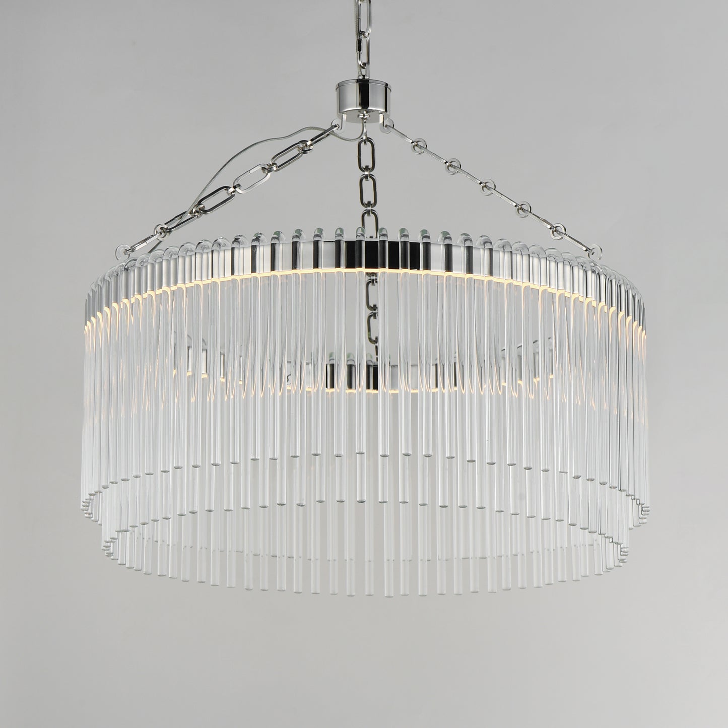 Jolie 24" LED Pendant Polished Nickel by Maxim Lighting