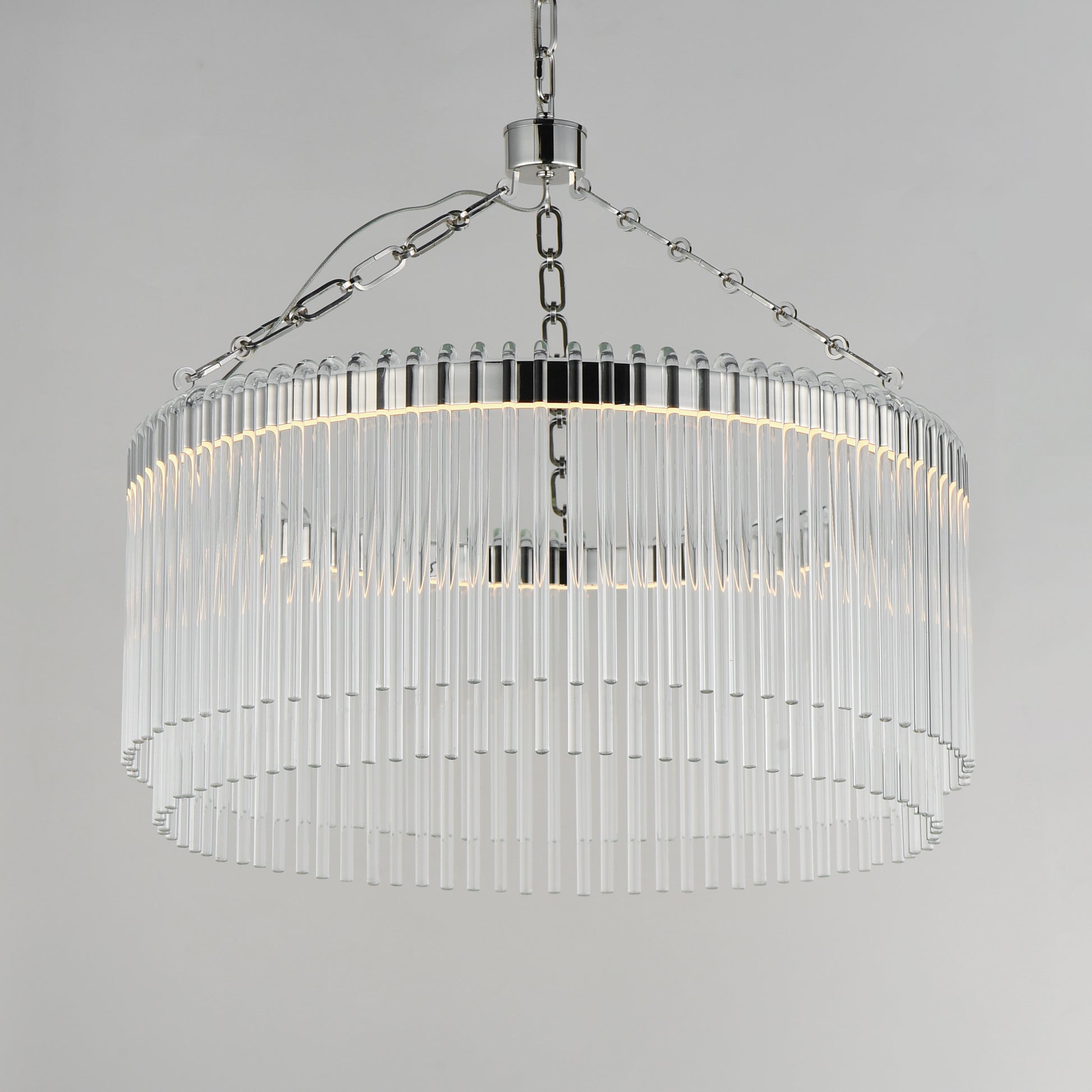 Jolie 24" LED Pendant Polished Nickel by Maxim Lighting