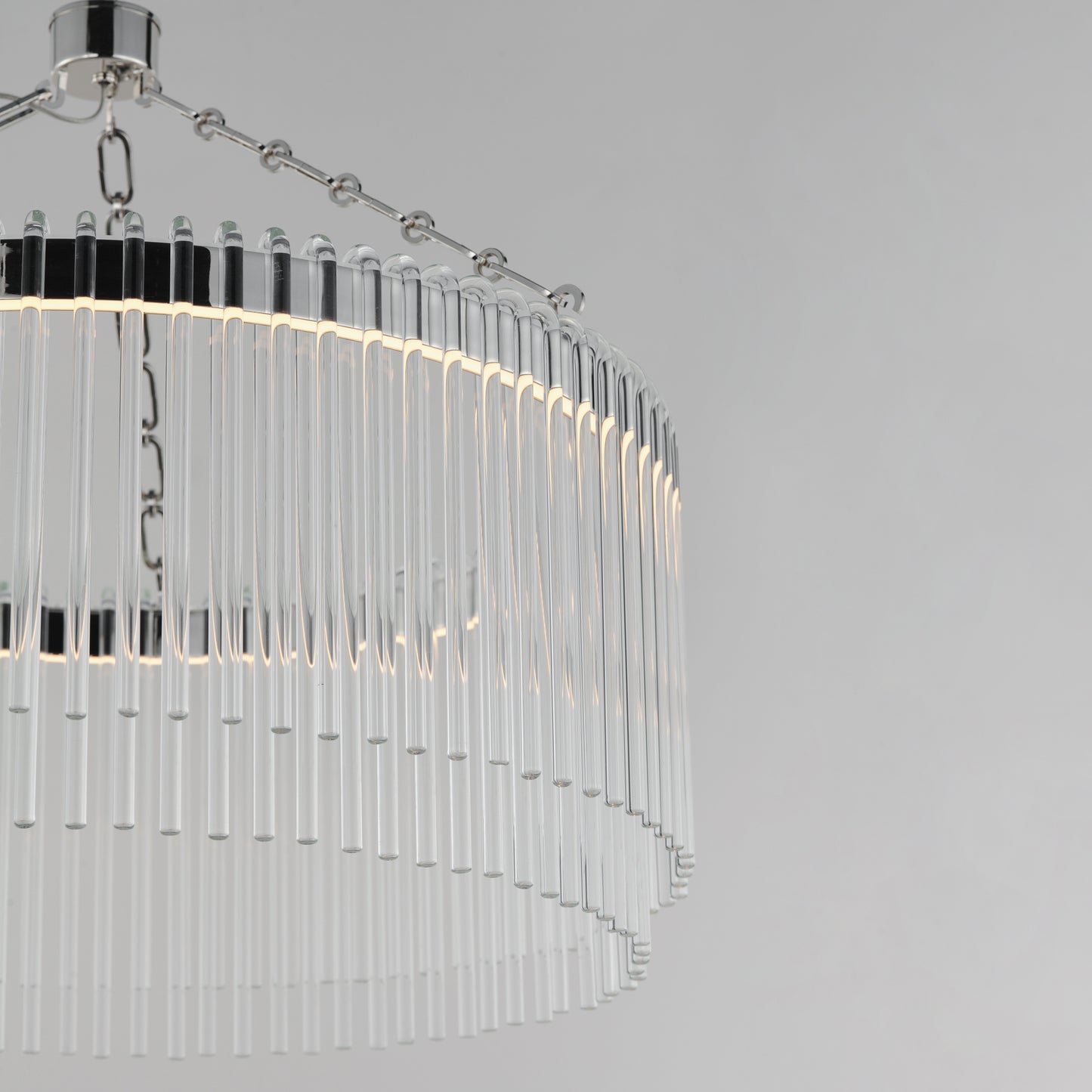 Jolie 24" LED Pendant Polished Nickel by Maxim Lighting