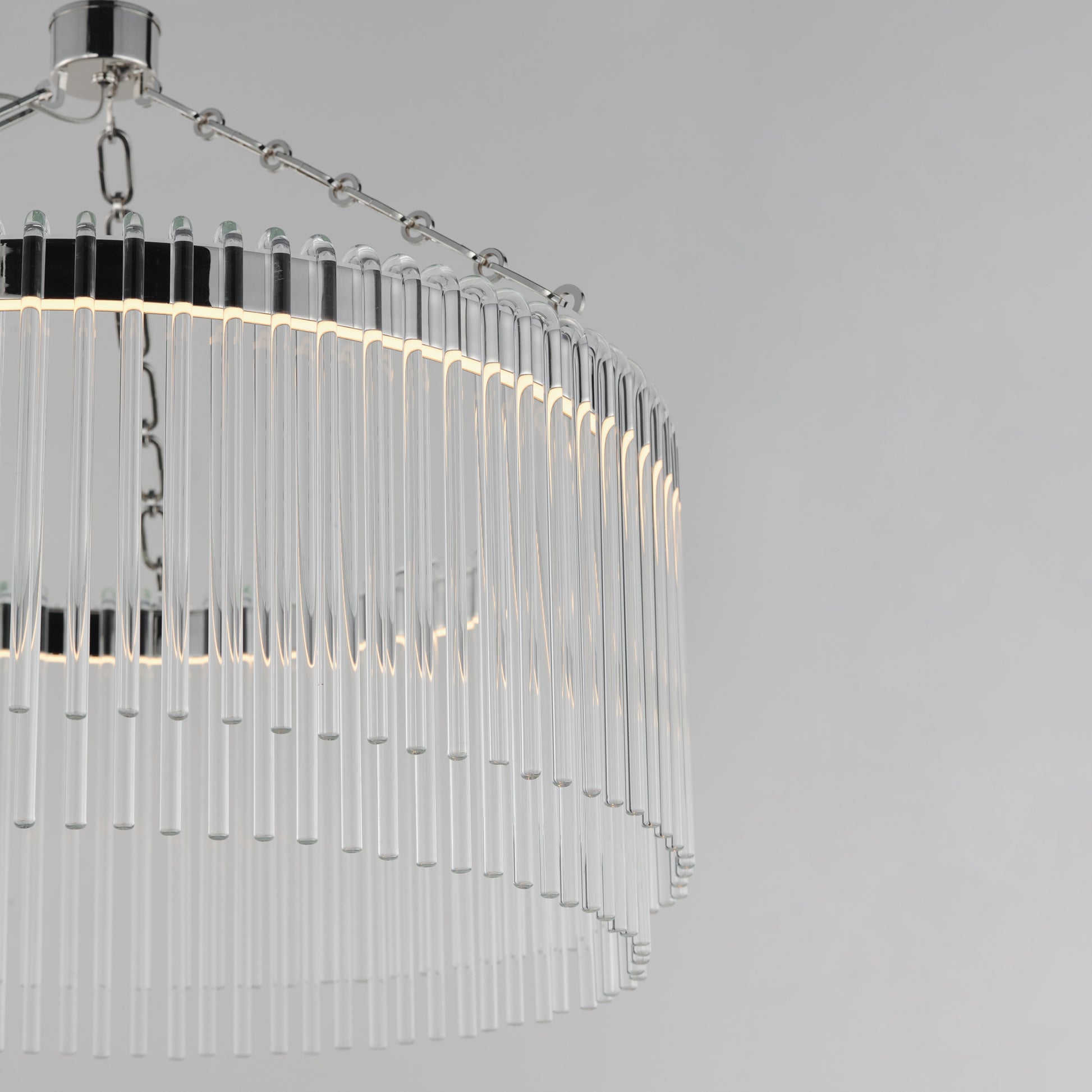 Jolie 24" LED Pendant Polished Nickel by Maxim Lighting