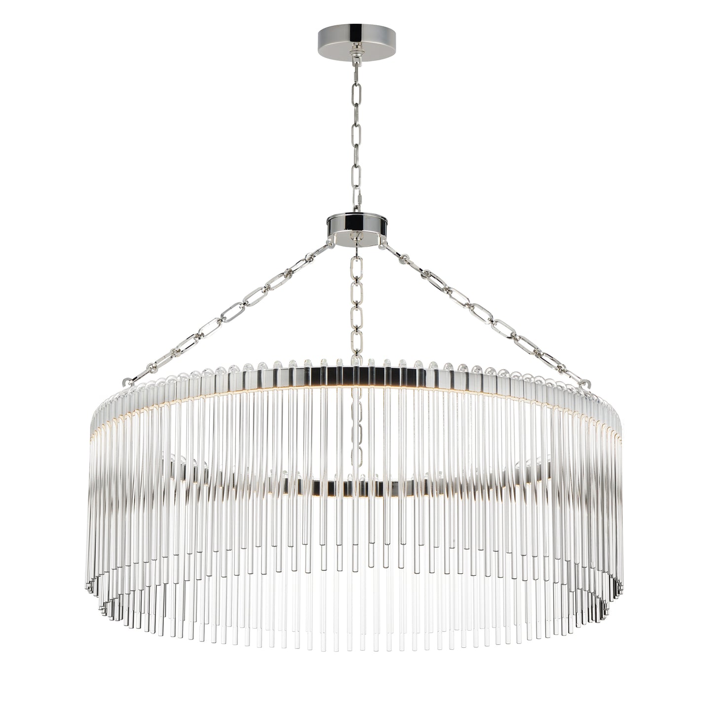 Jolie 34" LED Pendant Polished Nickel by Maxim Lighting