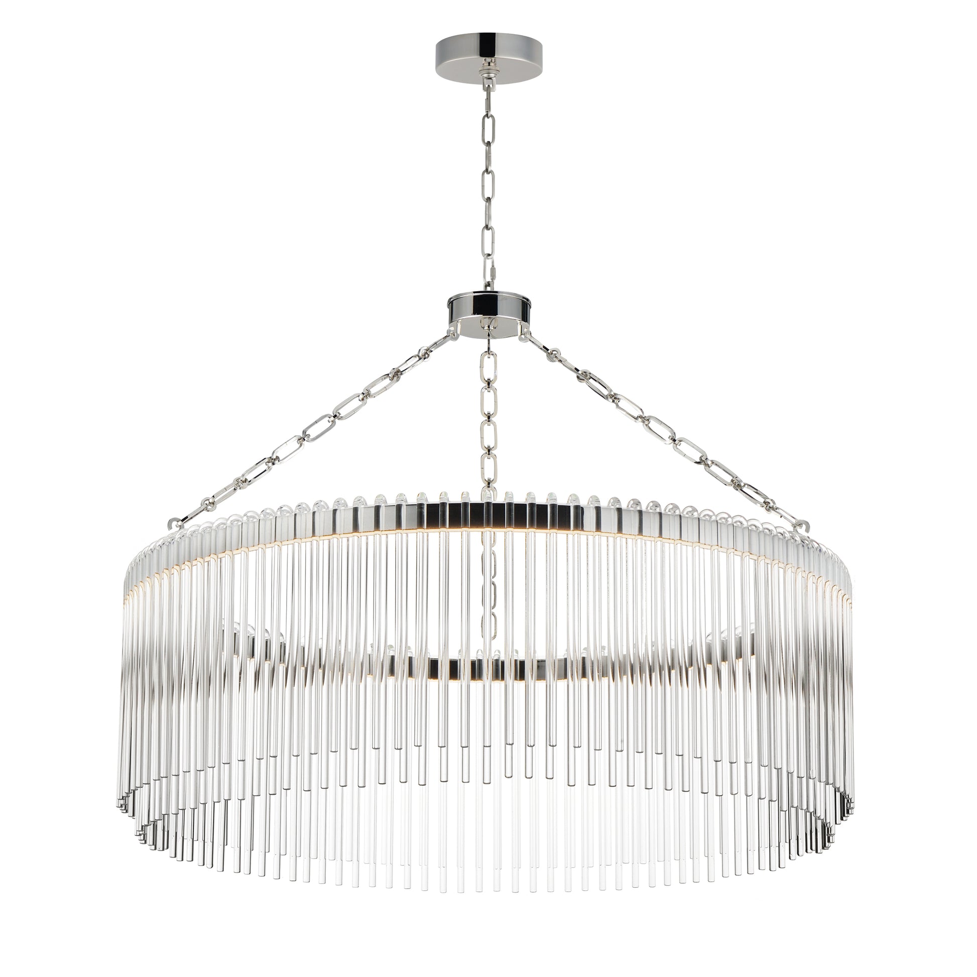 Jolie 34" LED Pendant Polished Nickel by Maxim Lighting