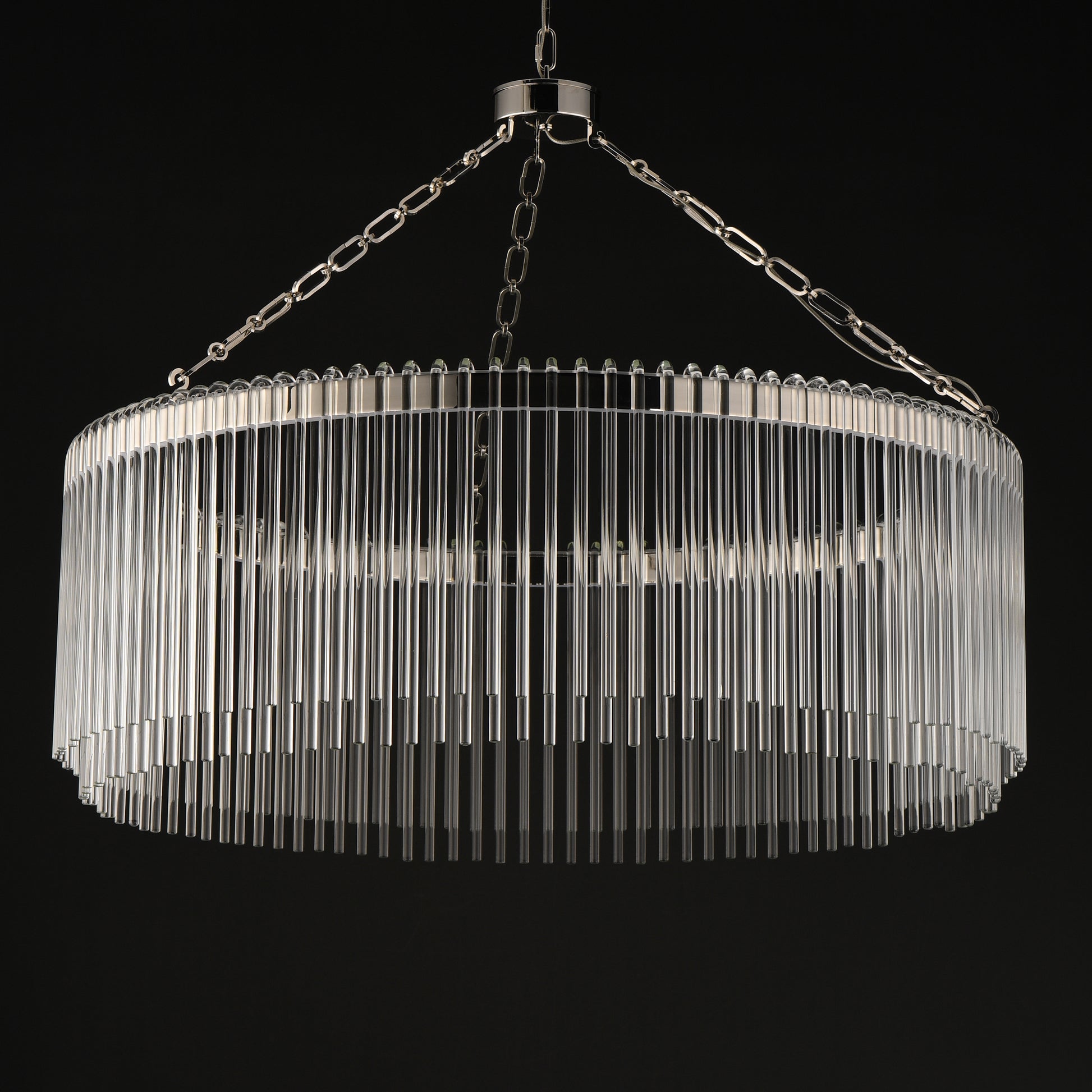 Jolie 34" LED Pendant Polished Nickel by Maxim Lighting
