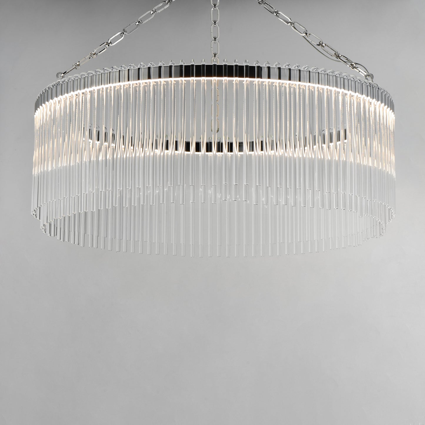Jolie 34" LED Pendant Polished Nickel by Maxim Lighting