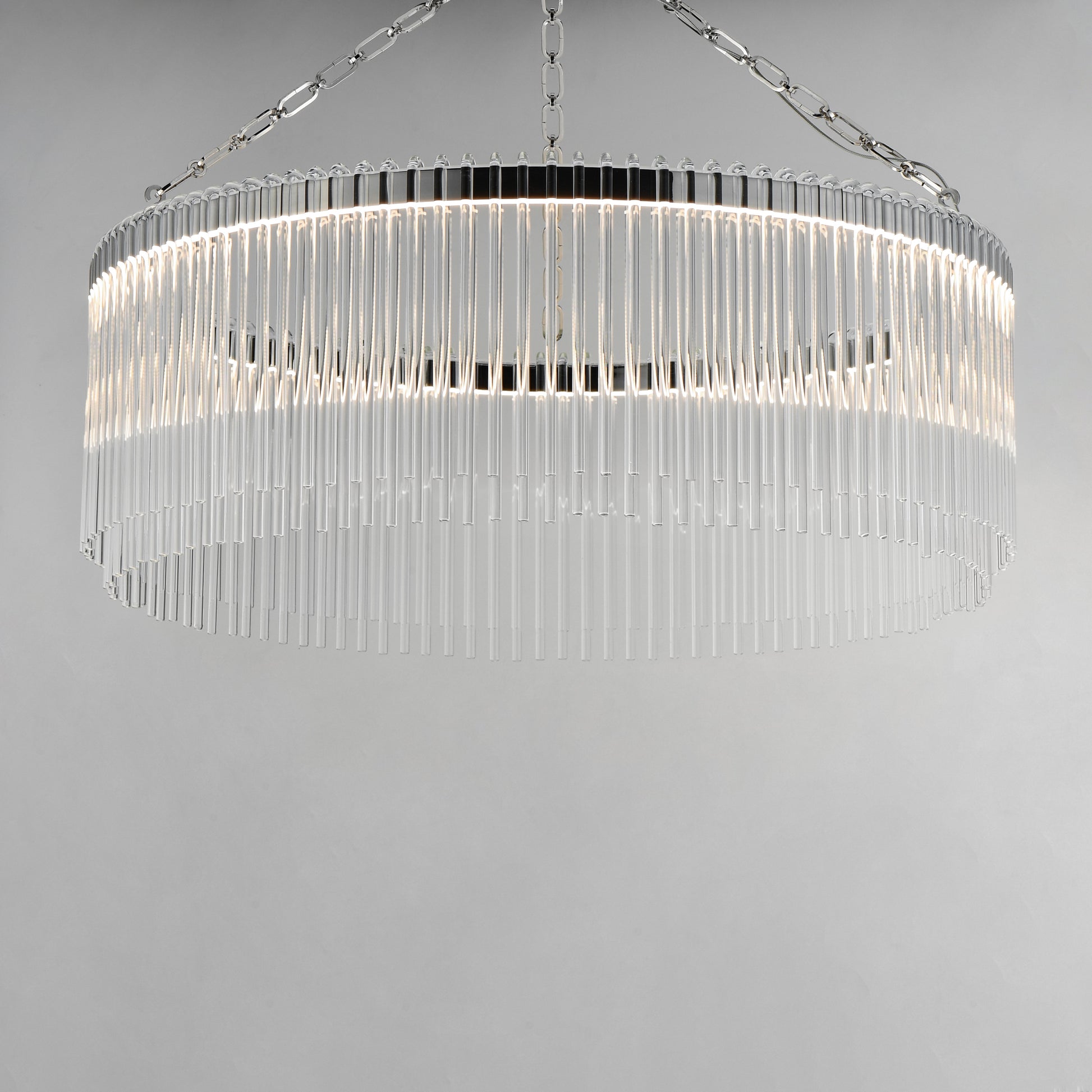 Jolie 34" LED Pendant Polished Nickel by Maxim Lighting