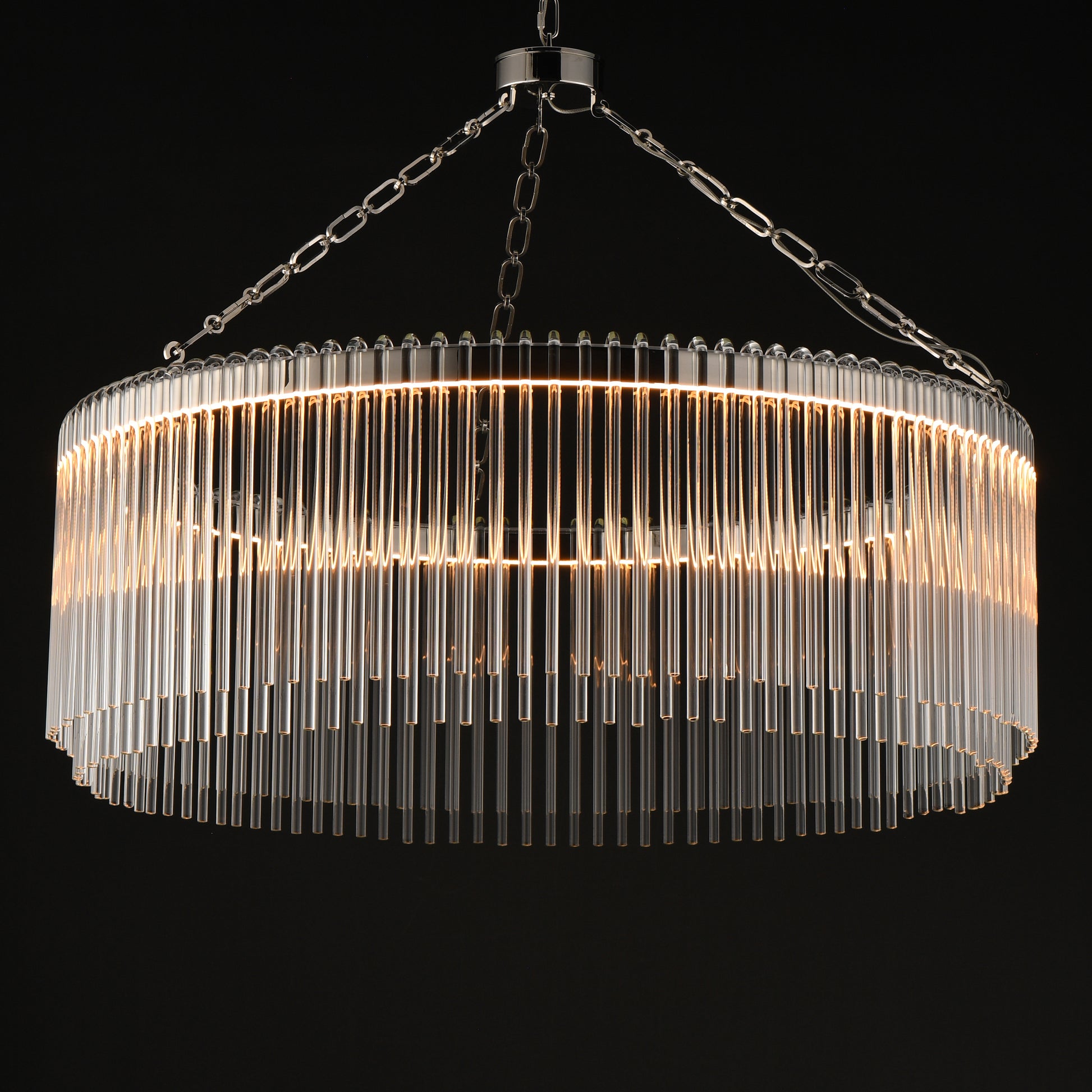 Jolie 34" LED Pendant Polished Nickel by Maxim Lighting
