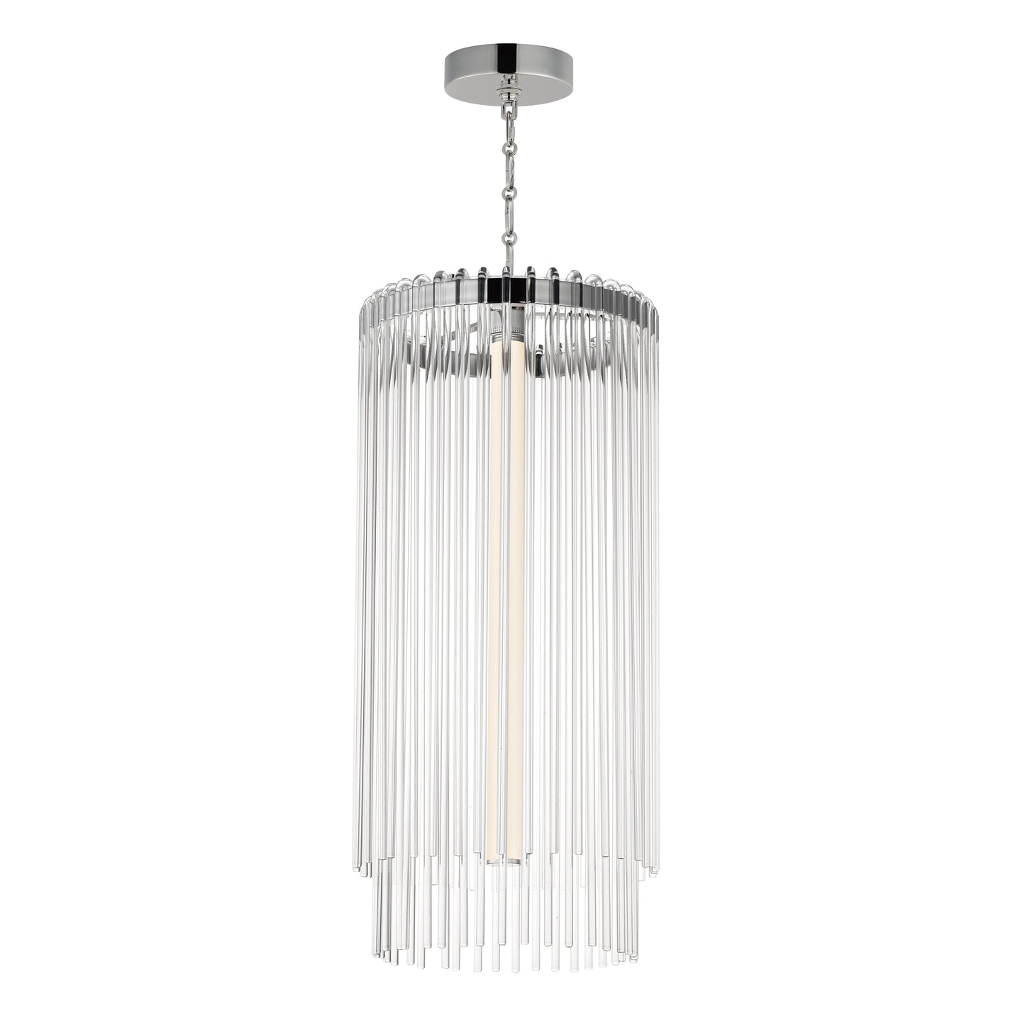 Jolie Foyer Pendant Polished Nickel by Maxim Lighting