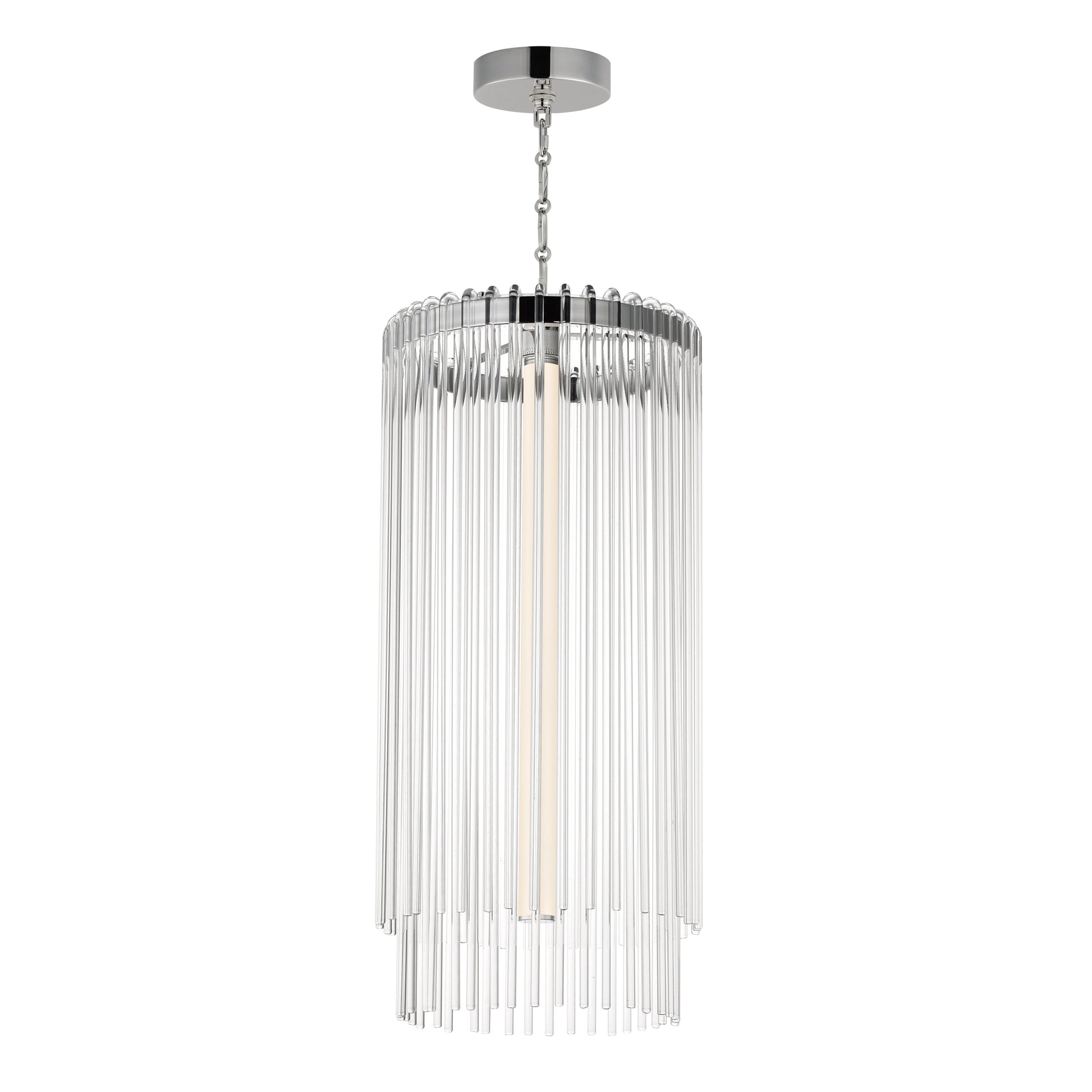 Jolie Foyer Pendant Polished Nickel by Maxim Lighting