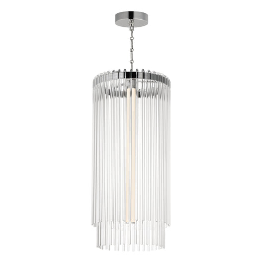 Jolie Foyer Pendant Polished Nickel by Maxim Lighting