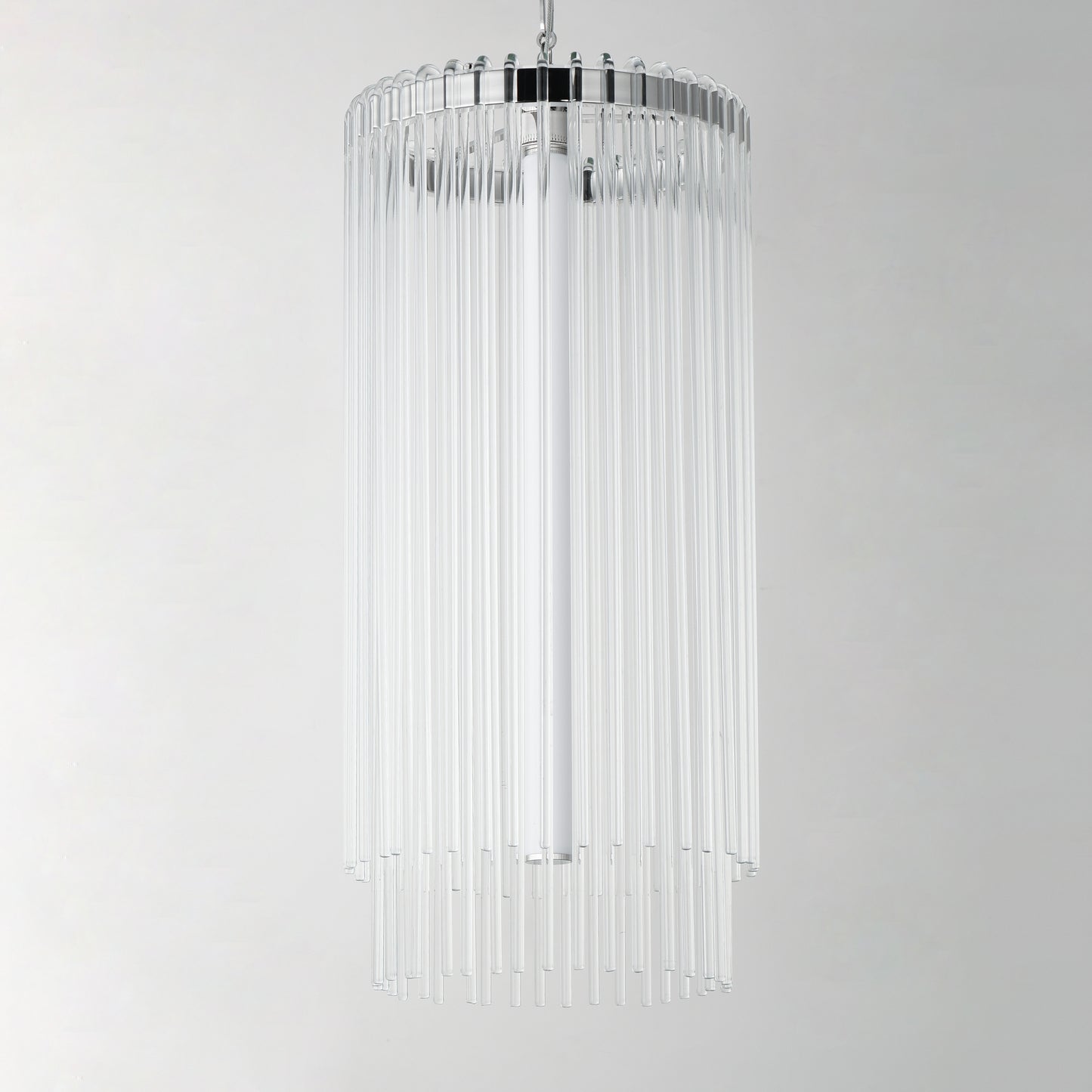Jolie Foyer Pendant Polished Nickel by Maxim Lighting
