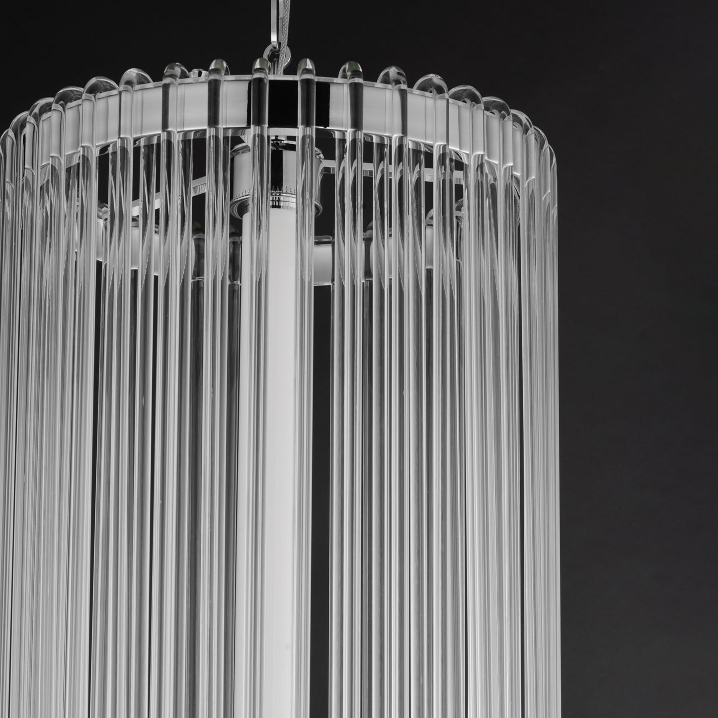 Jolie Foyer Pendant Polished Nickel by Maxim Lighting