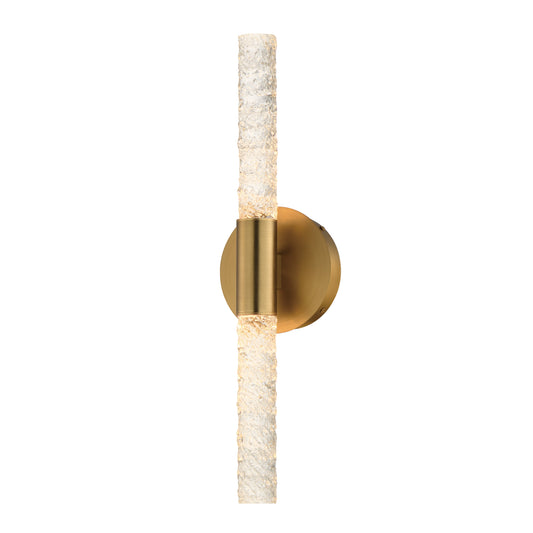 Duchess 2-Light Wall Sconce Natural Aged Brass by Maxim Lighting