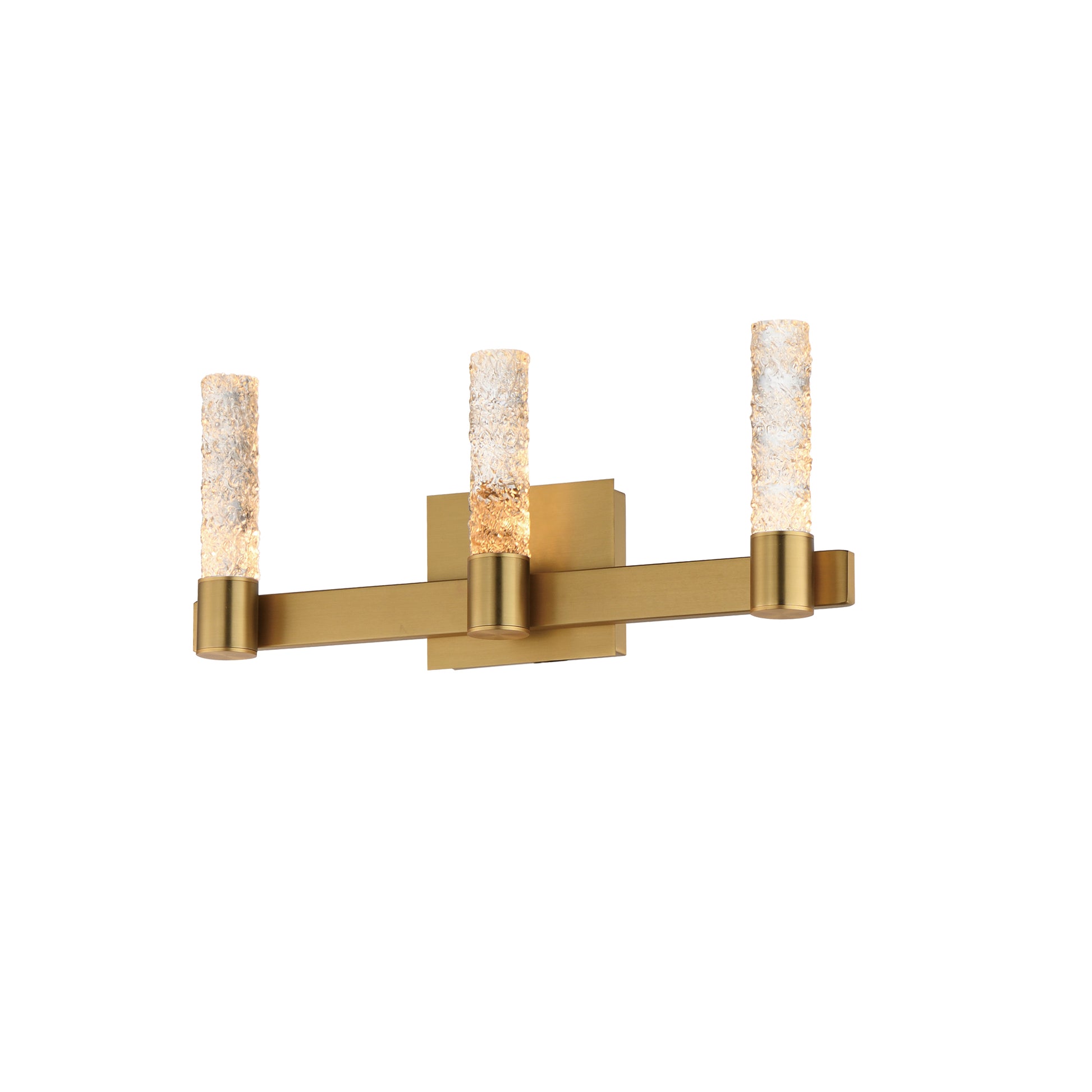 Duchess 3-Light Wall Sconce Natural Aged Brass by Maxim Lighting