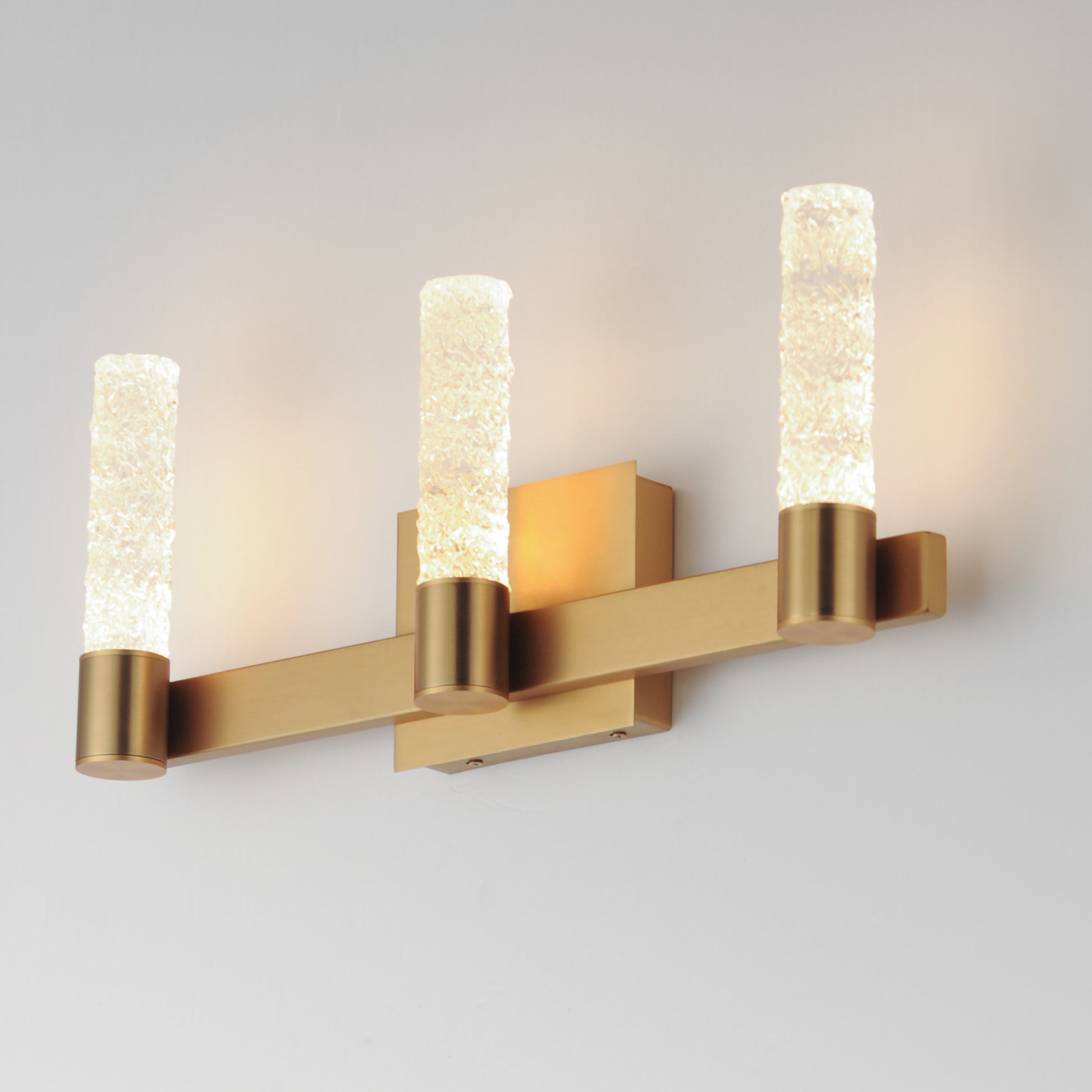 Duchess 3-Light Wall Sconce Natural Aged Brass by Maxim Lighting