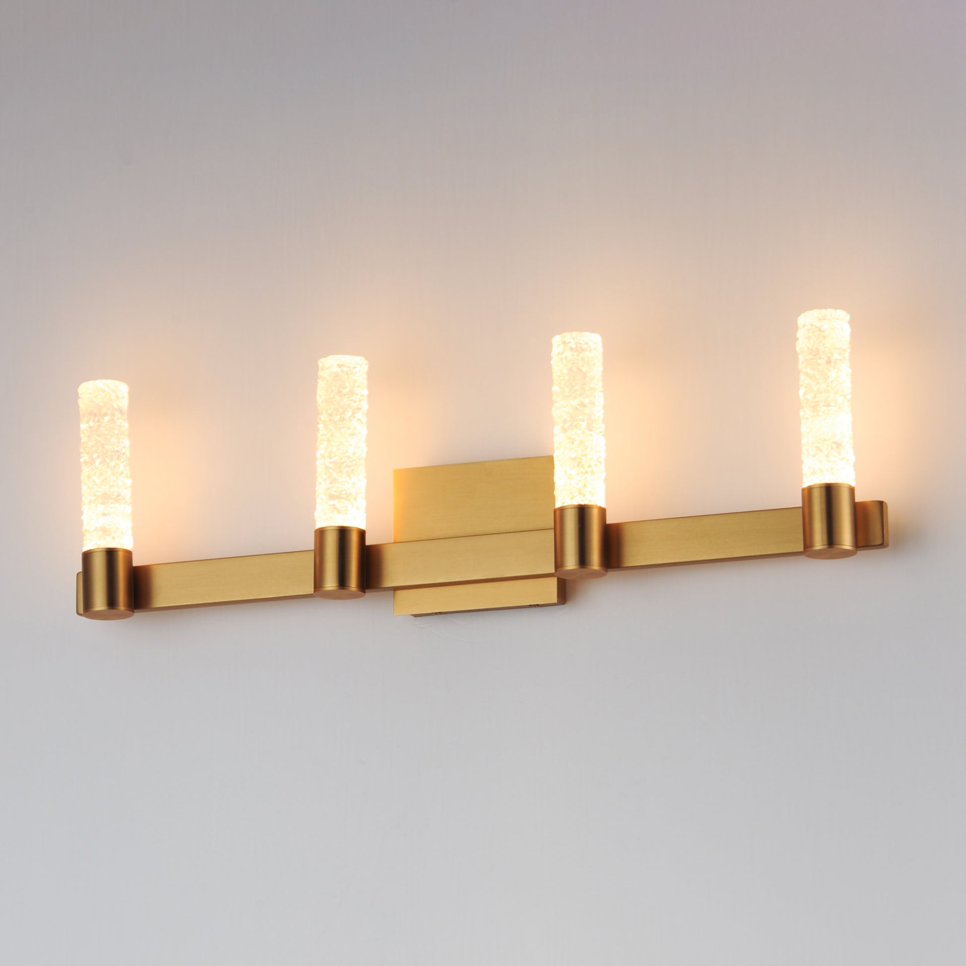 Duchess 4-Light Wall Sconce Natural Aged Brass by Maxim Lighting