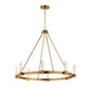 Duchess 8-Light Chandelier Natural Aged Brass by Maxim Lighting