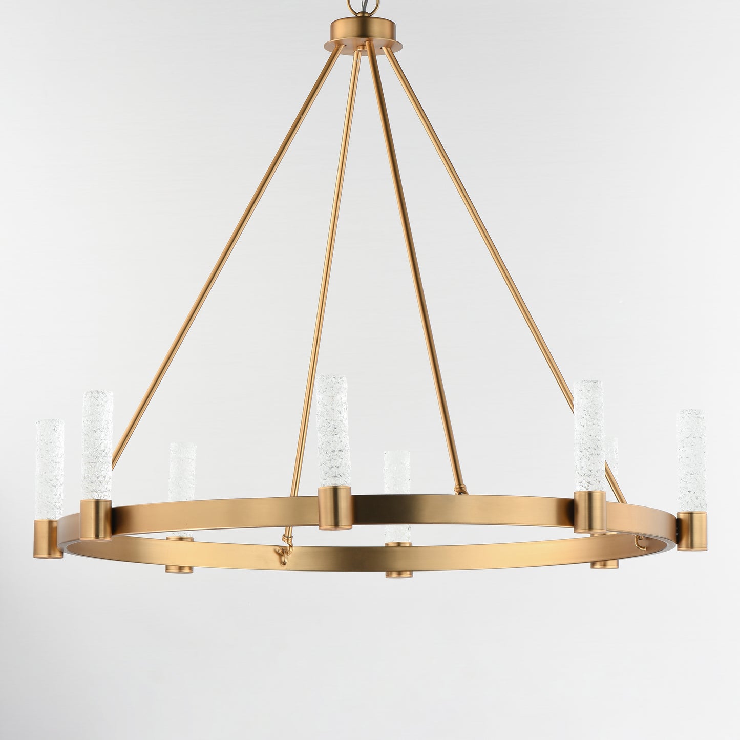 Duchess 8-Light Chandelier Natural Aged Brass by Maxim Lighting