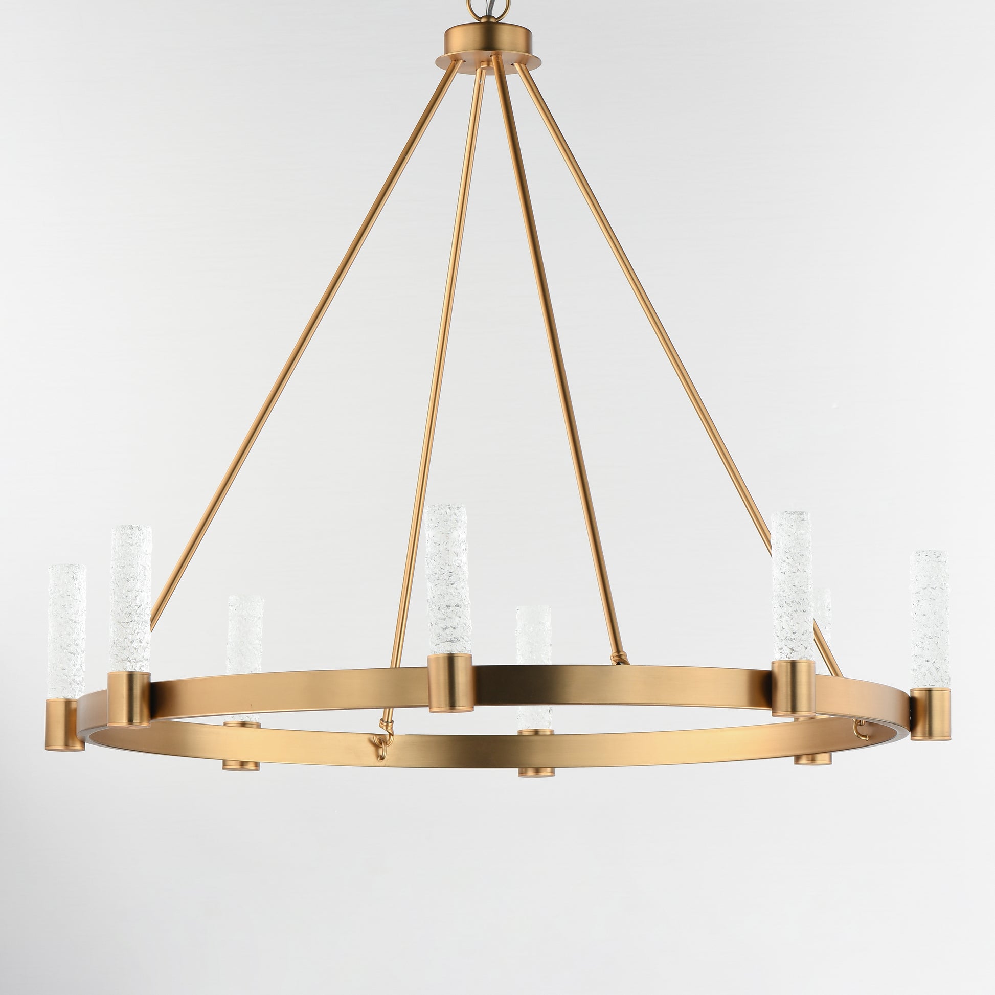 Duchess 8-Light Chandelier Natural Aged Brass by Maxim Lighting