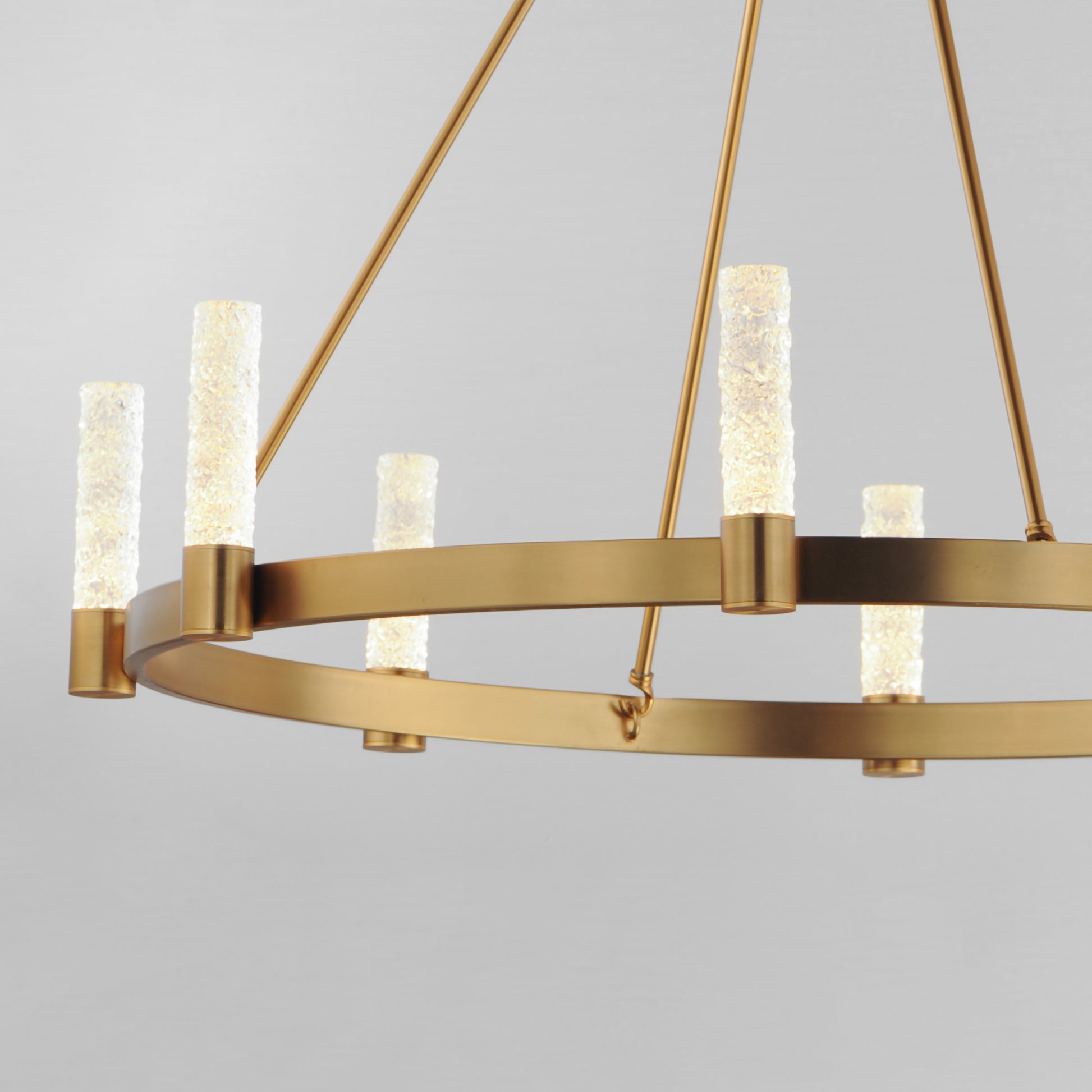 Duchess 8-Light Chandelier Natural Aged Brass by Maxim Lighting
