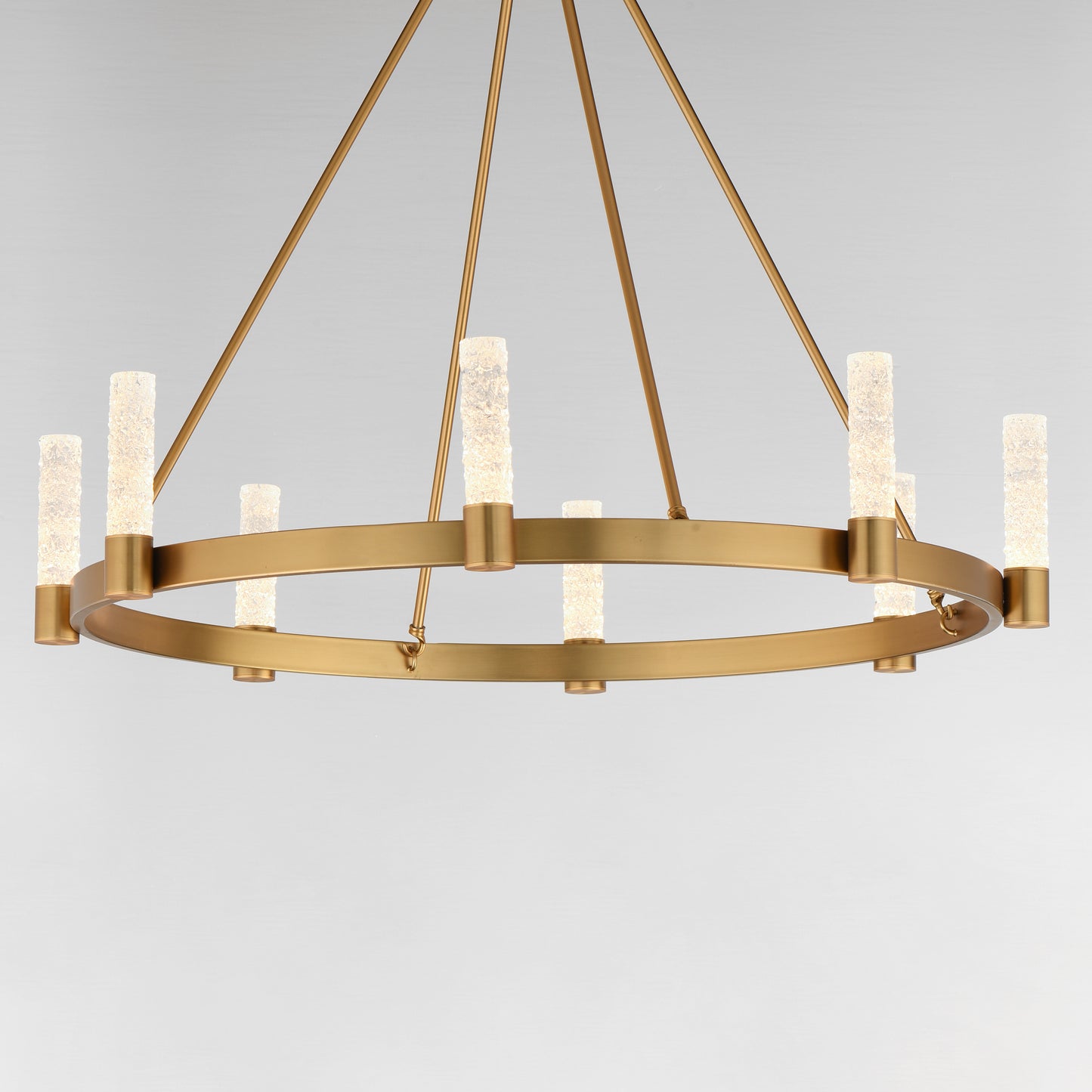 Duchess 8-Light Chandelier Natural Aged Brass by Maxim Lighting