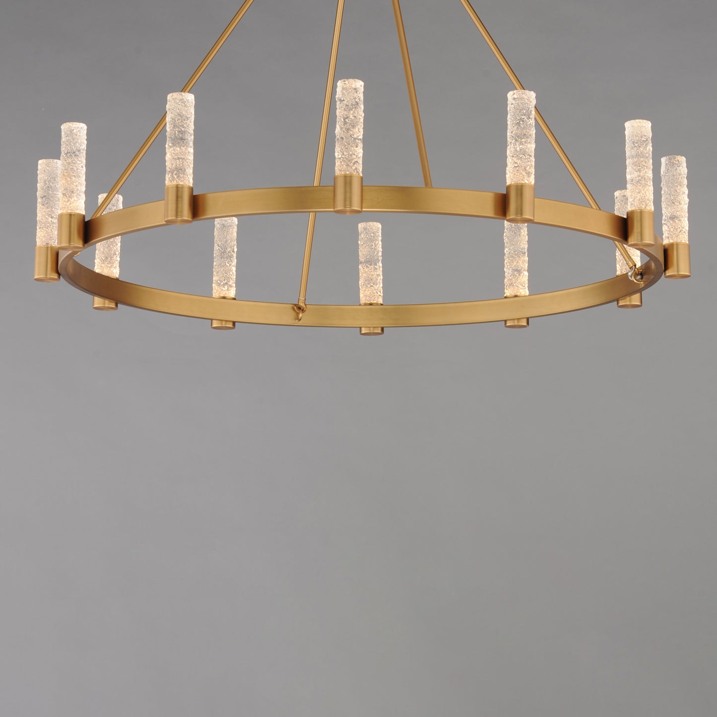 Duchess 12-Light Chandelier Natural Aged Brass by Maxim Lighting