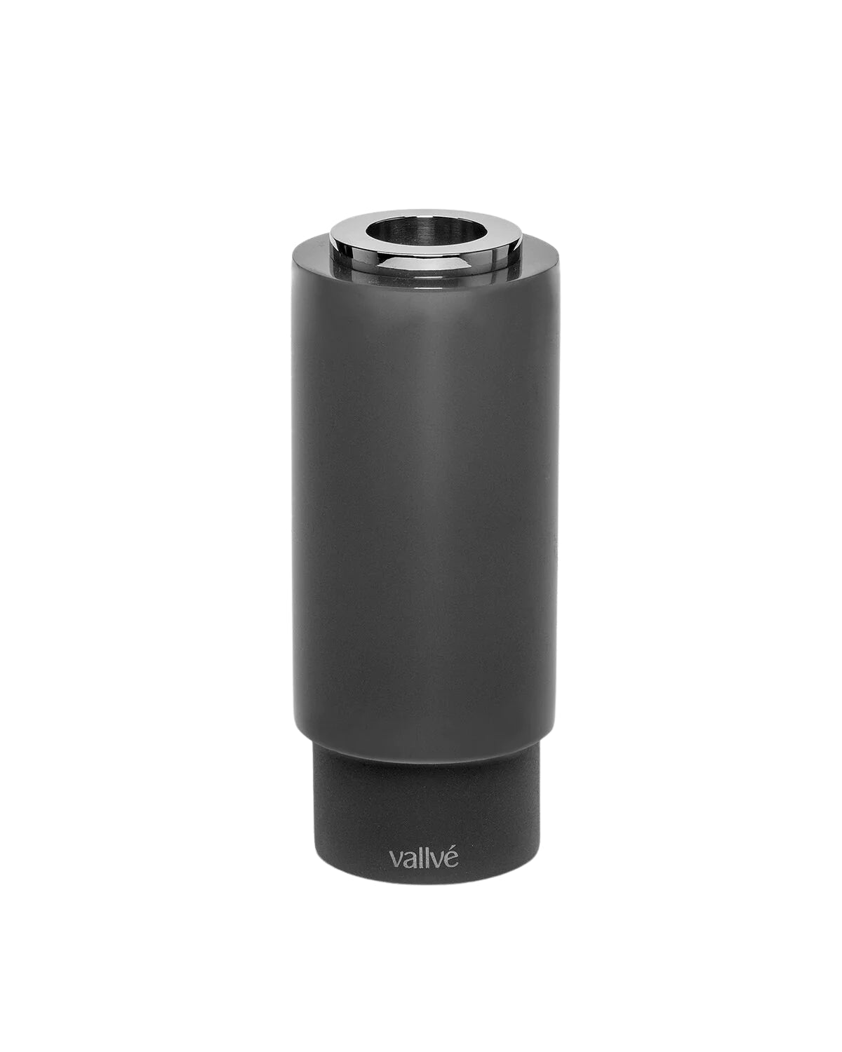 Vallvé Aro flower vase in Graphite resin – photo 2