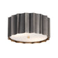 Allegra Flush Mount Gunmetal/Gold by Maxim Lighting