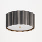 Allegra Flush Mount Gunmetal/Gold by Maxim Lighting
