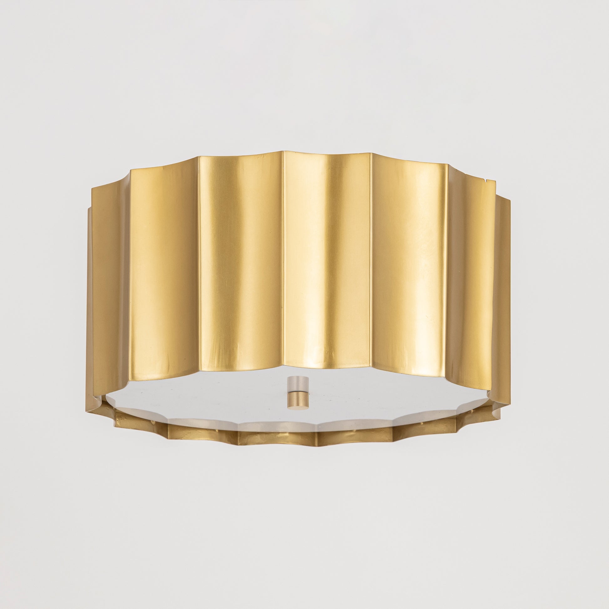 Allegra Flush Mount Weathered Brass by Maxim Lighting
