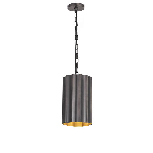 Allegra Mini Pendant Gunmetal/Gold by Maxim Lighting
