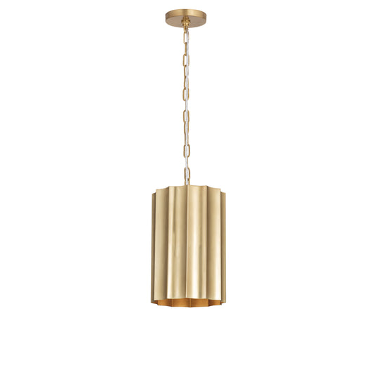 Allegra Mini Pendant Weathered Brass by Maxim Lighting