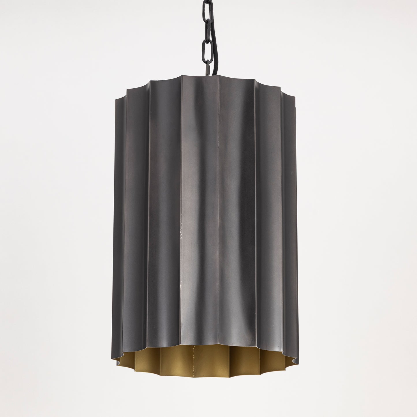 Allegra Small Pendant Gunmetal/Gold by Maxim Lighting
