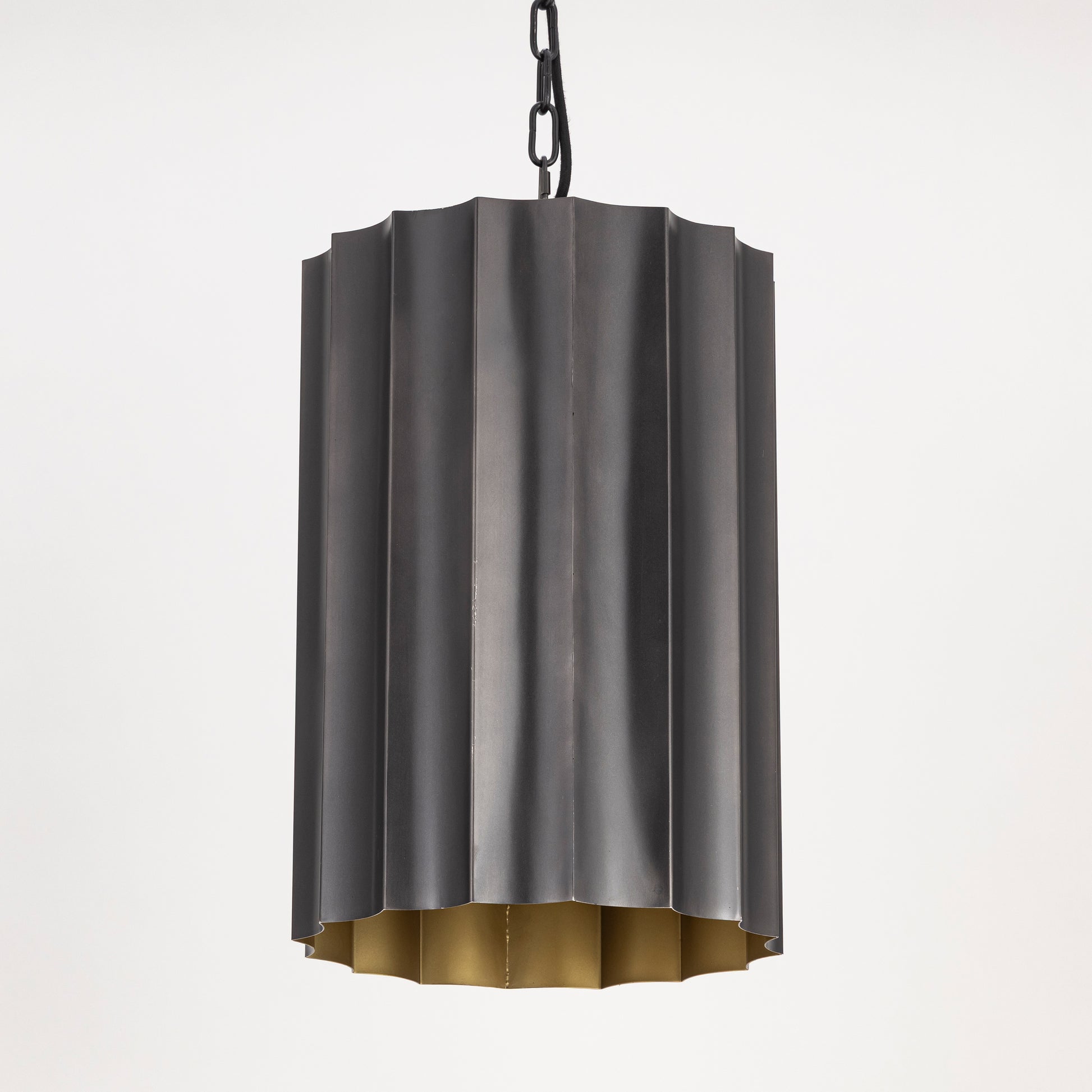 Allegra Small Pendant Gunmetal/Gold by Maxim Lighting