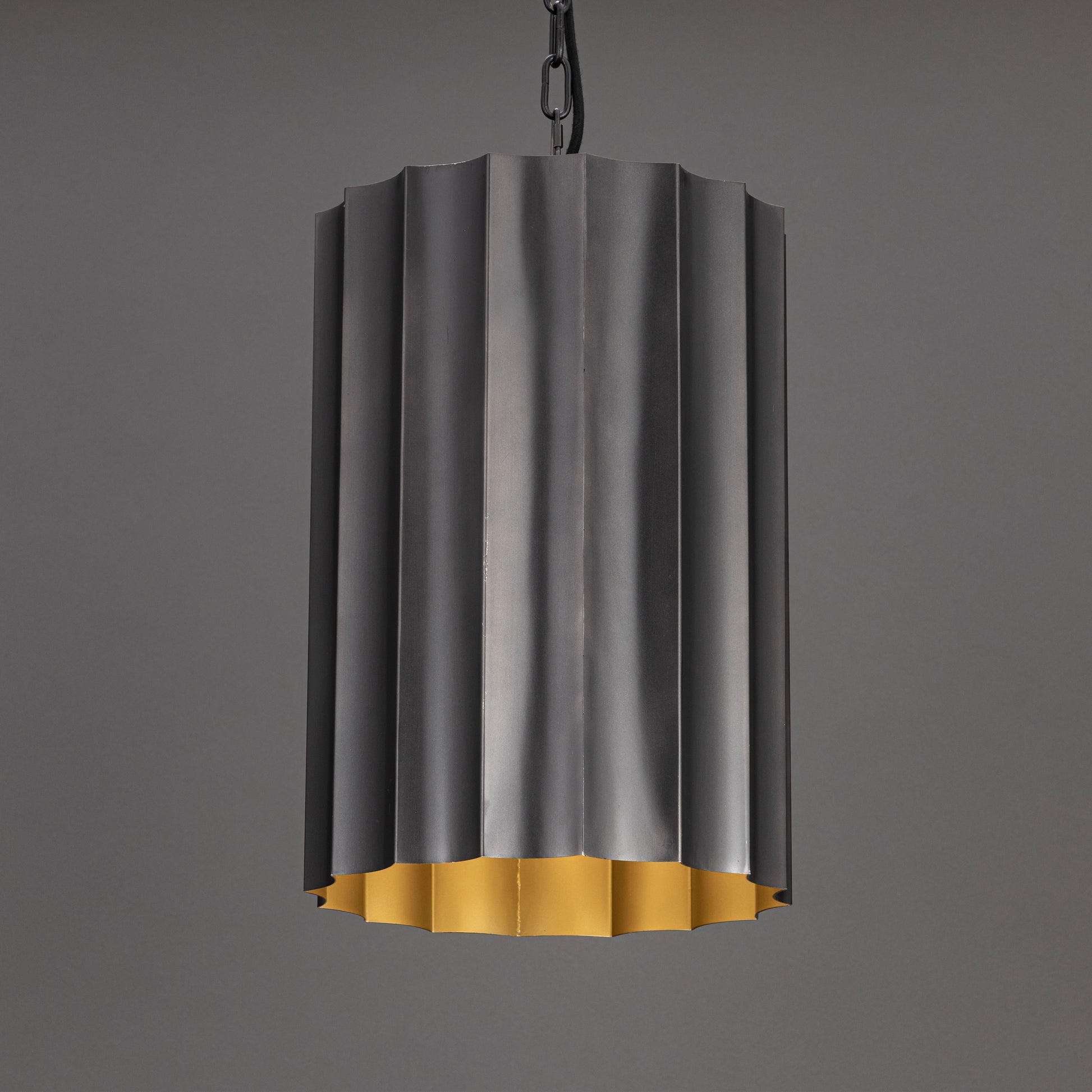 Allegra Small Pendant Gunmetal/Gold by Maxim Lighting