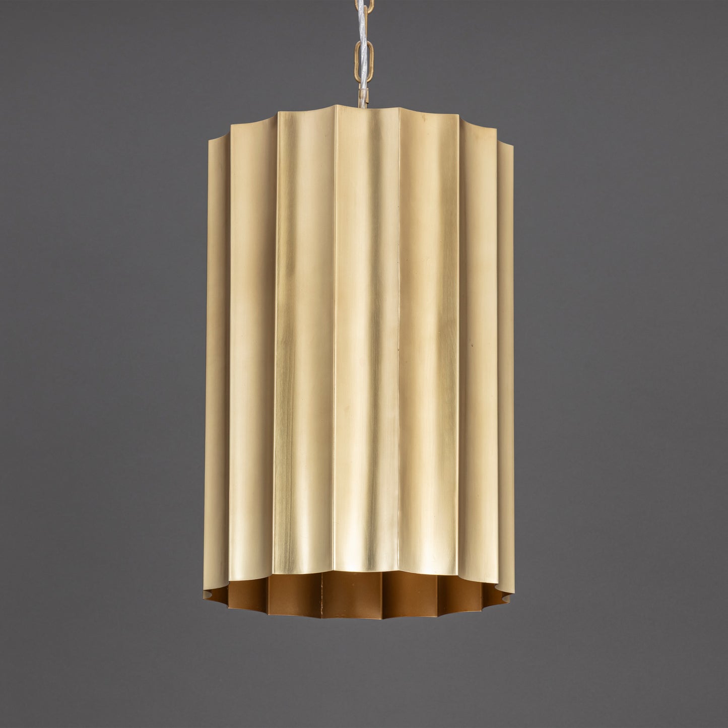 Allegra Small Pendant Weathered Brass by Maxim Lighting