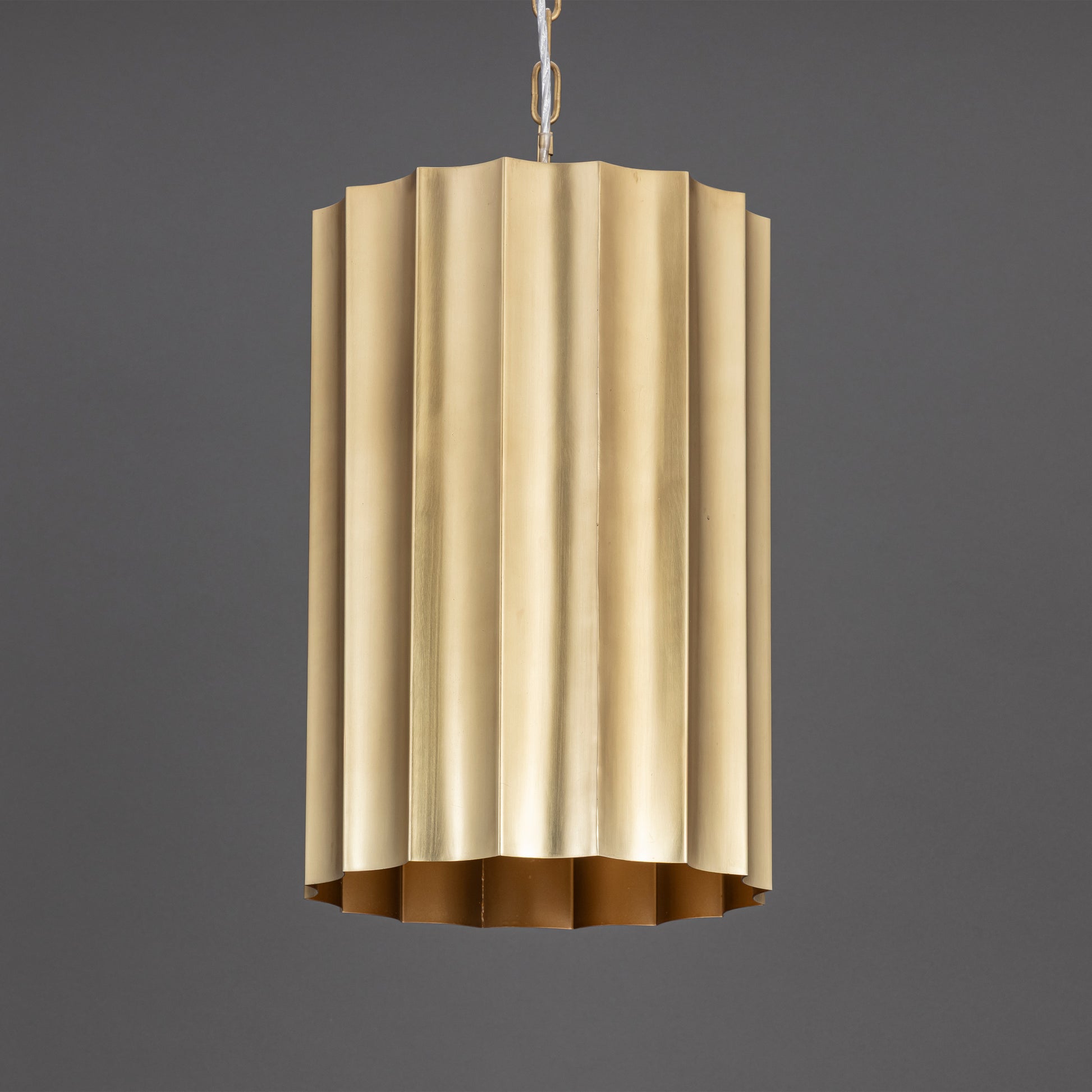 Allegra Small Pendant Weathered Brass by Maxim Lighting